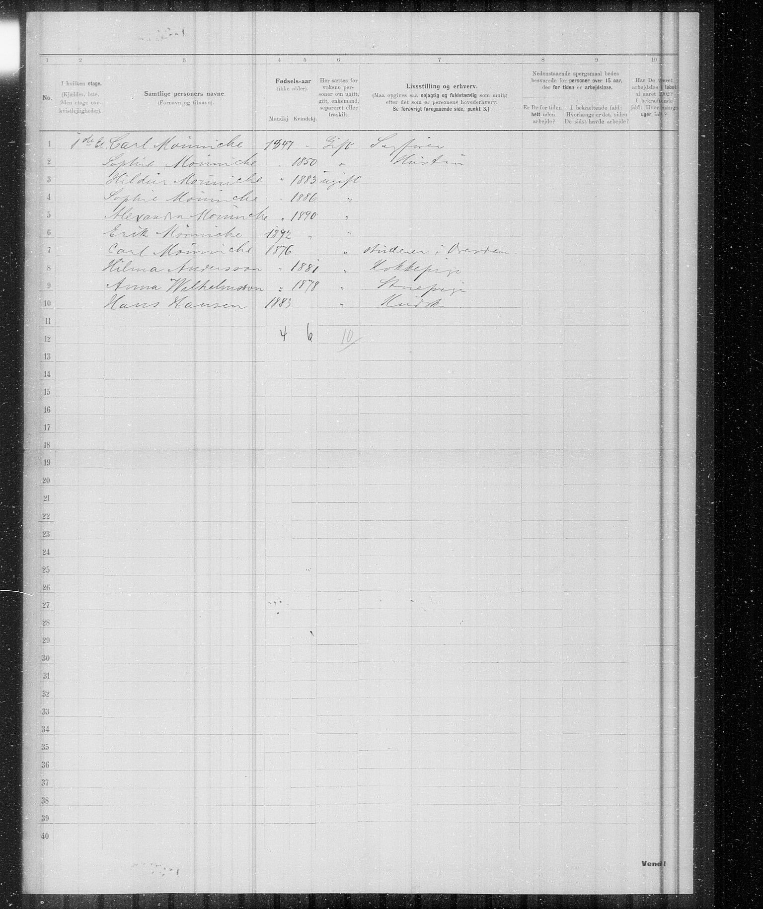 OBA, Kommunal folketelling 31.12.1902 for Kristiania kjøpstad, 1902, s. 20339