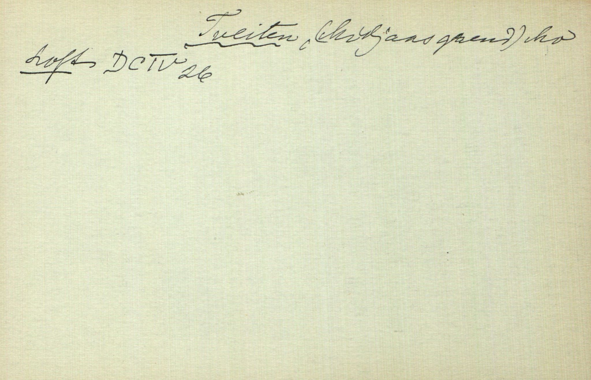 Rikard Berge, TEMU/TGM-A-1003/I/L0021: Personregister- T, 1910-1950