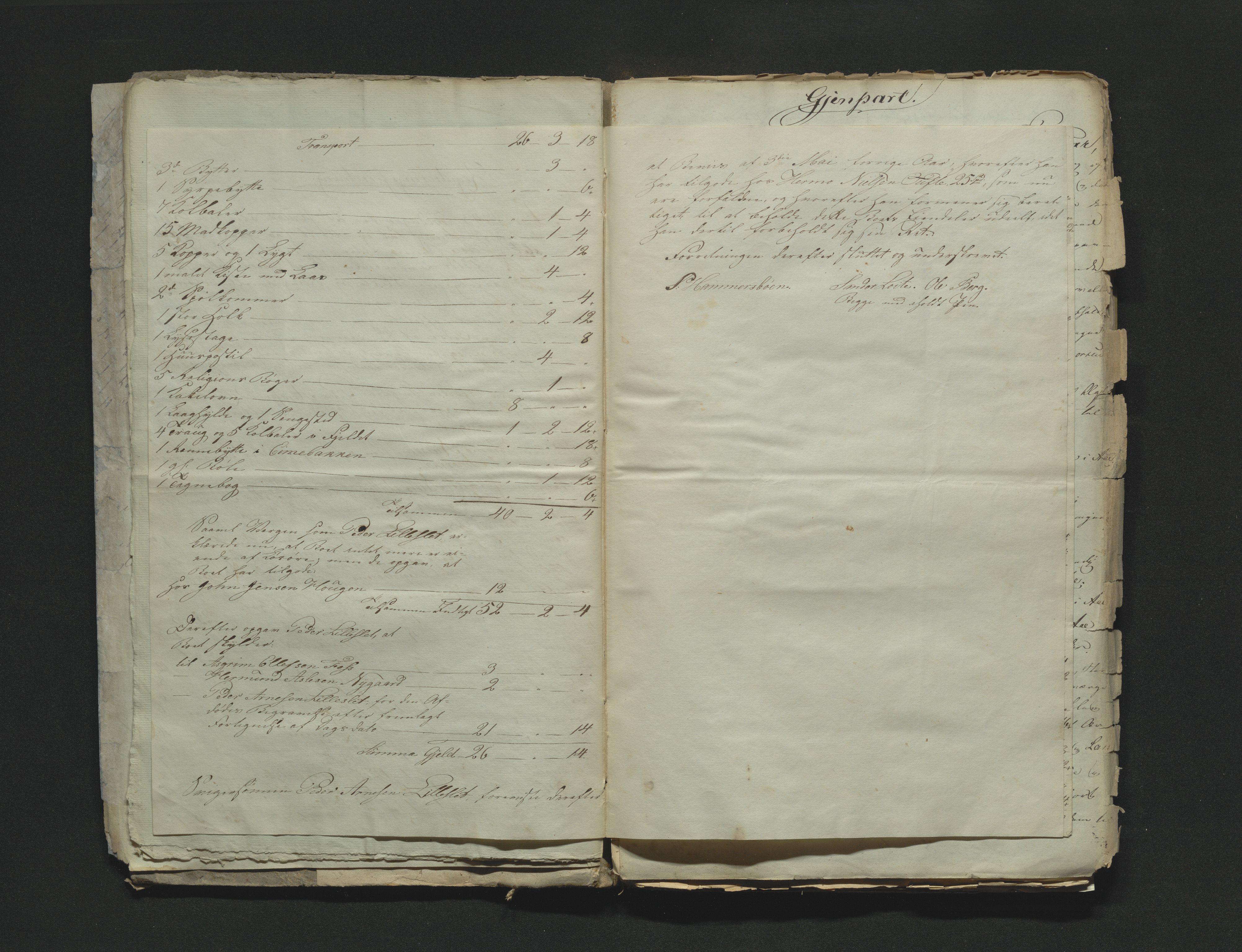 Hallingdal sorenskriveri, AV/SAKO-A-121/H/Hb/Hbb/Hbba/L0016: Skifteregistreringsprotokoll, Sorenskriveriet, 1843