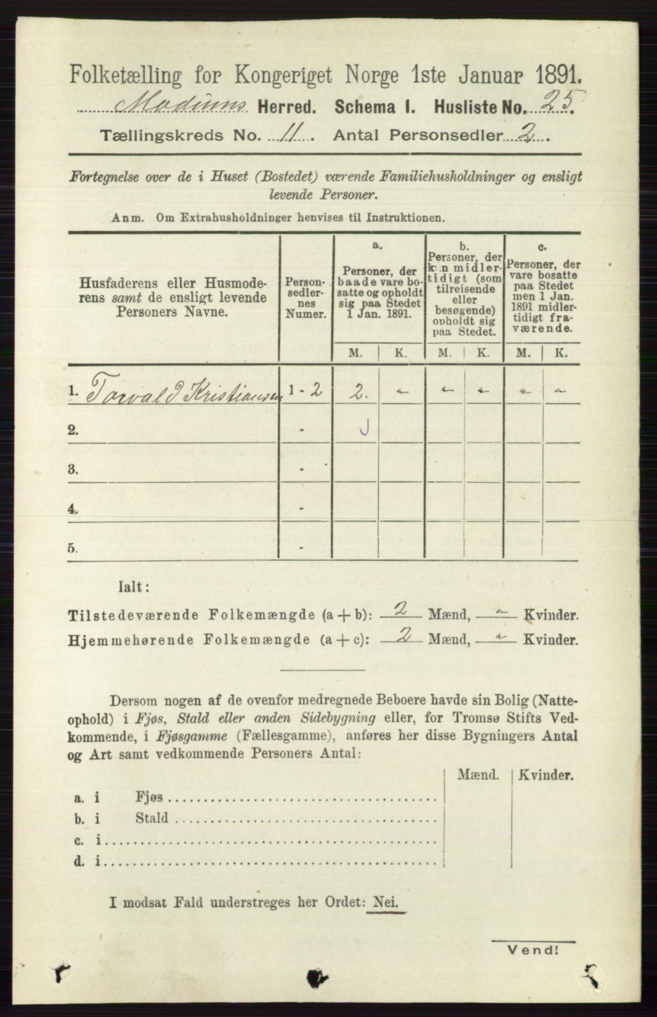 RA, Folketelling 1891 for 0623 Modum herred, 1891, s. 4106