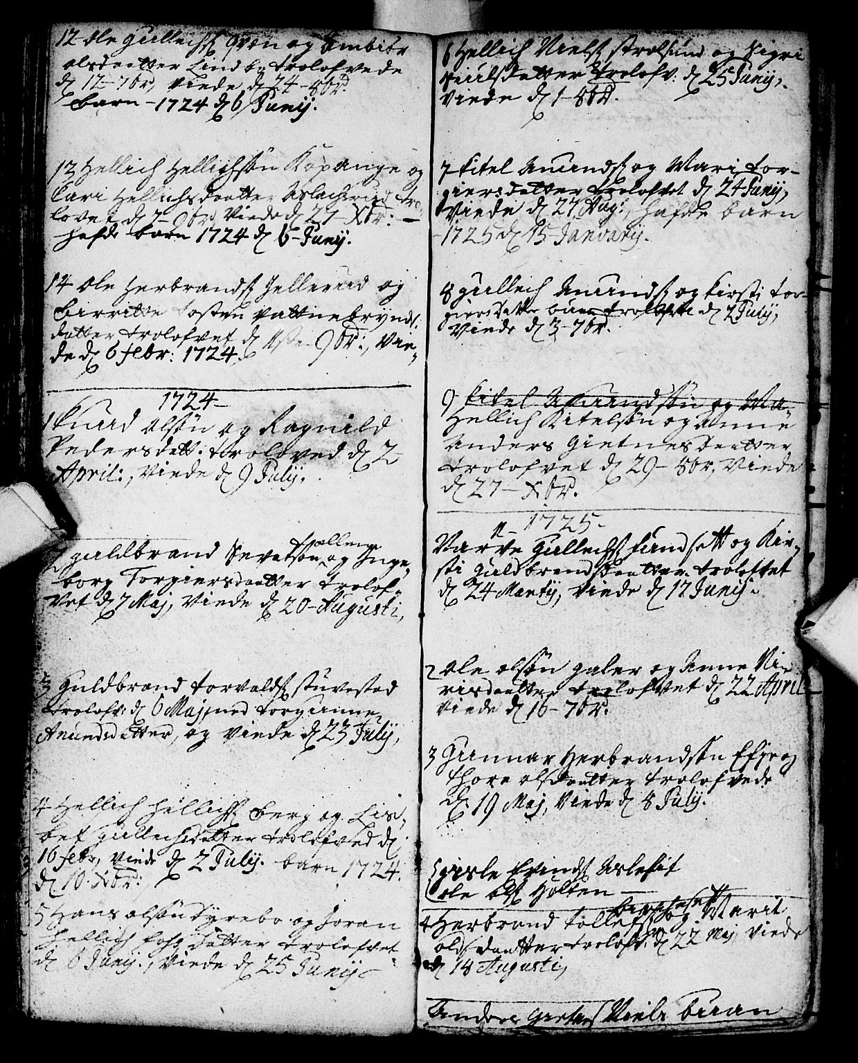 Flesberg kirkebøker, AV/SAKO-A-18/F/Fa/L0001: Ministerialbok nr. I 1, 1688-1725