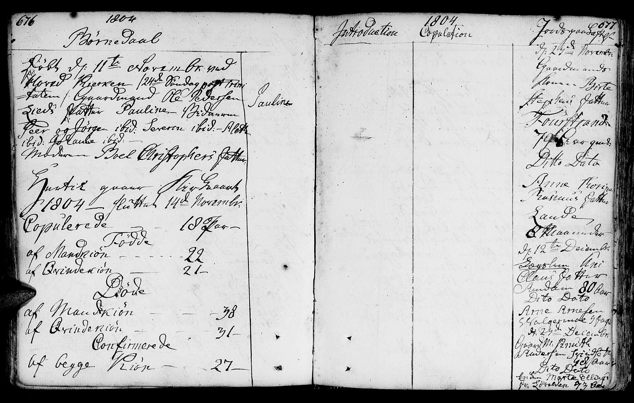 Ministerialprotokoller, klokkerbøker og fødselsregistre - Møre og Romsdal, AV/SAT-A-1454/522/L0308: Ministerialbok nr. 522A03, 1773-1809, s. 676-677