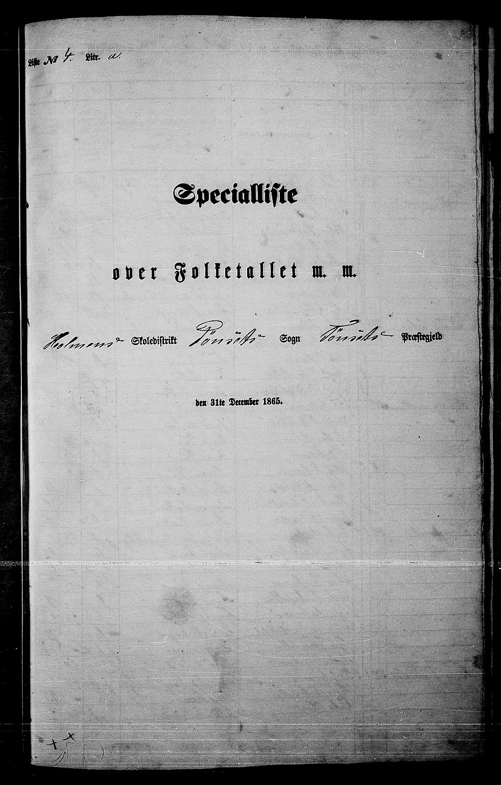 RA, Folketelling 1865 for 0437P Tynset prestegjeld, 1865, s. 42