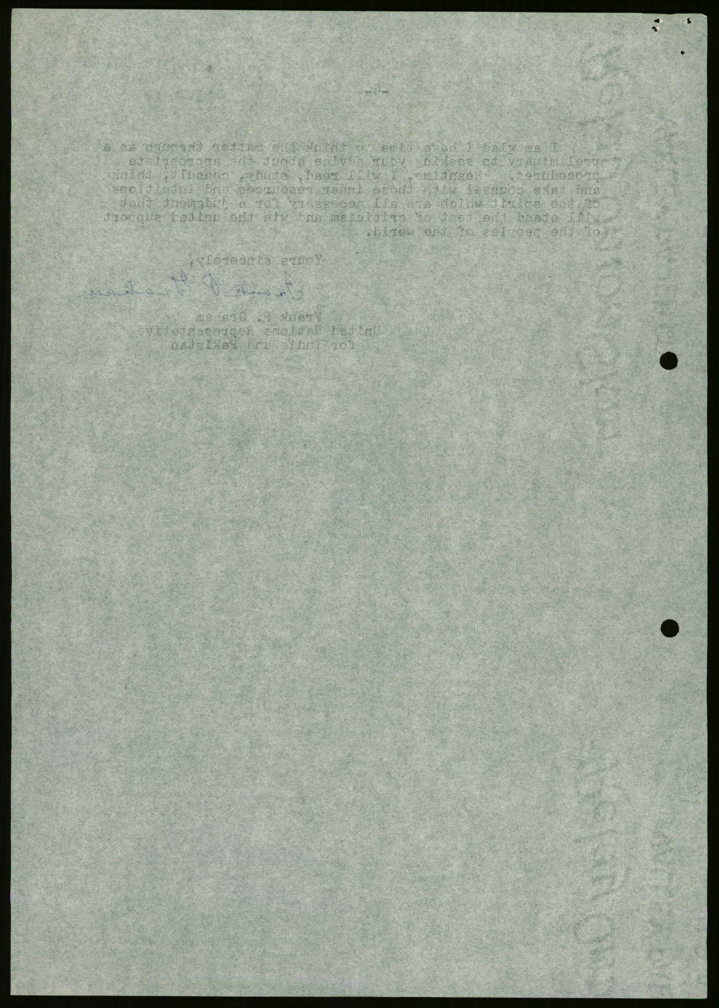 Lie, Trygve, RA/PA-1407/D/L0015: Generalsekretærens papirer., 1947-1952, s. 1389
