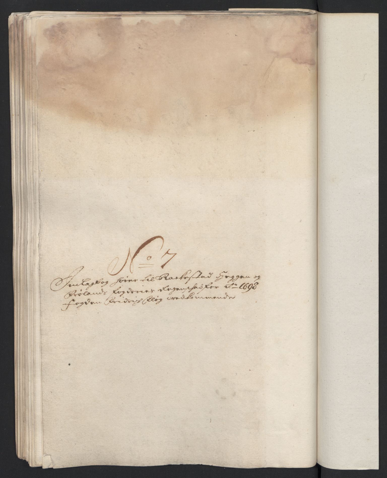 Rentekammeret inntil 1814, Reviderte regnskaper, Fogderegnskap, AV/RA-EA-4092/R07/L0288: Fogderegnskap Rakkestad, Heggen og Frøland, 1698, s. 213