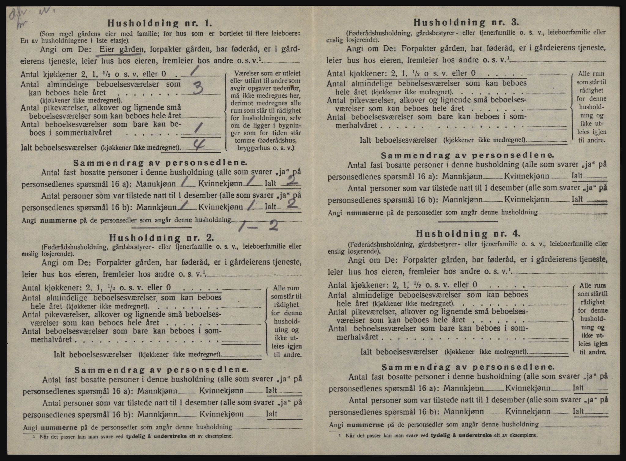 SAT, Folketelling 1920 for 1656 Buvik herred, 1920, s. 289