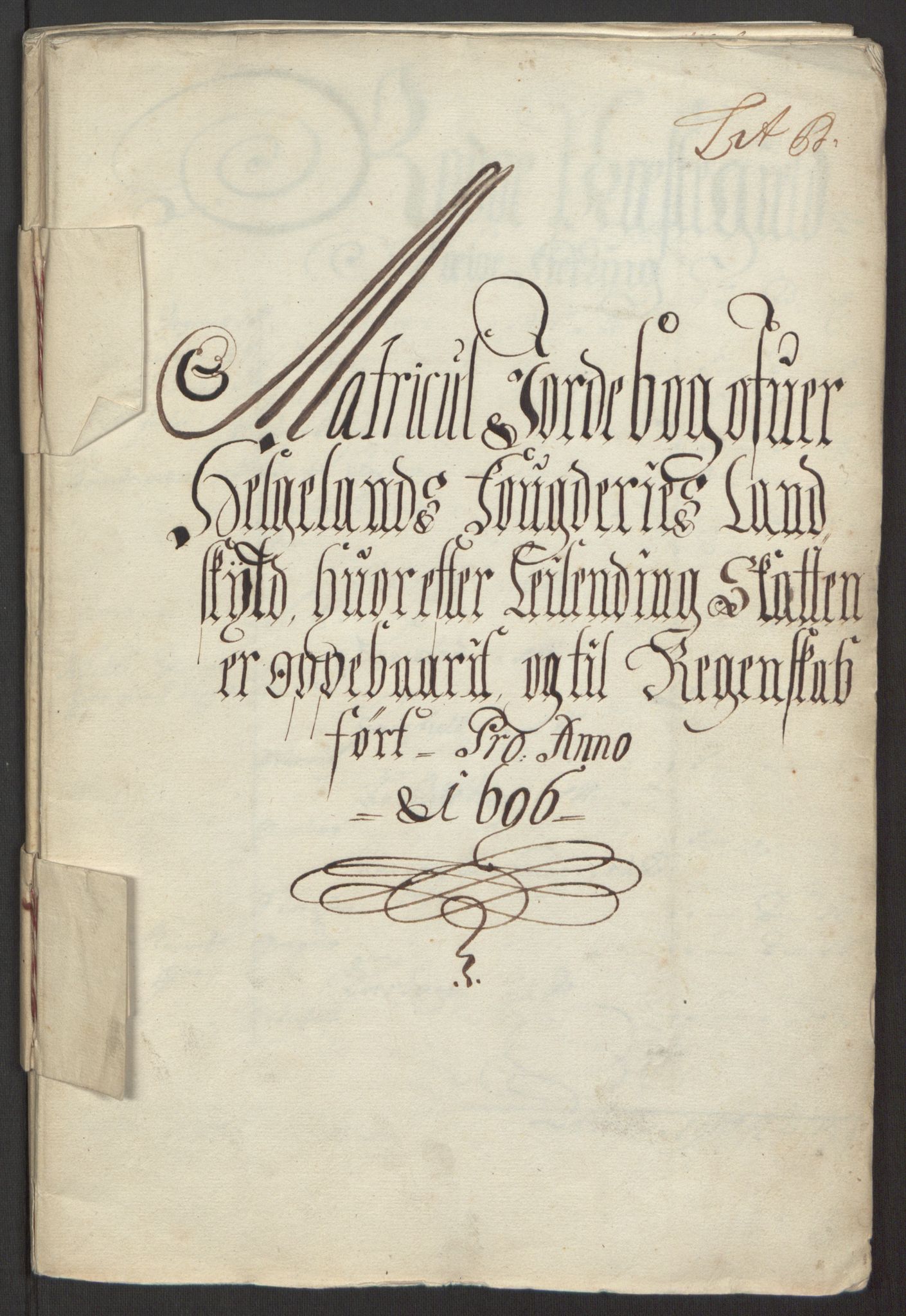 Rentekammeret inntil 1814, Reviderte regnskaper, Fogderegnskap, RA/EA-4092/R65/L4505: Fogderegnskap Helgeland, 1693-1696, s. 413