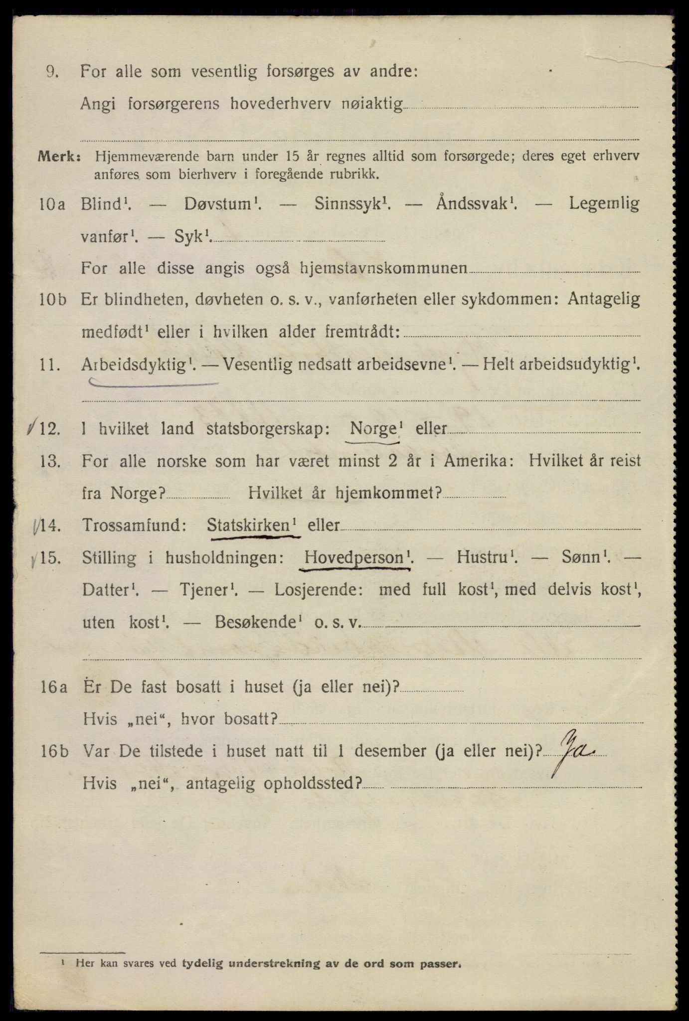 SAO, Folketelling 1920 for 0301 Kristiania kjøpstad, 1920, s. 307434