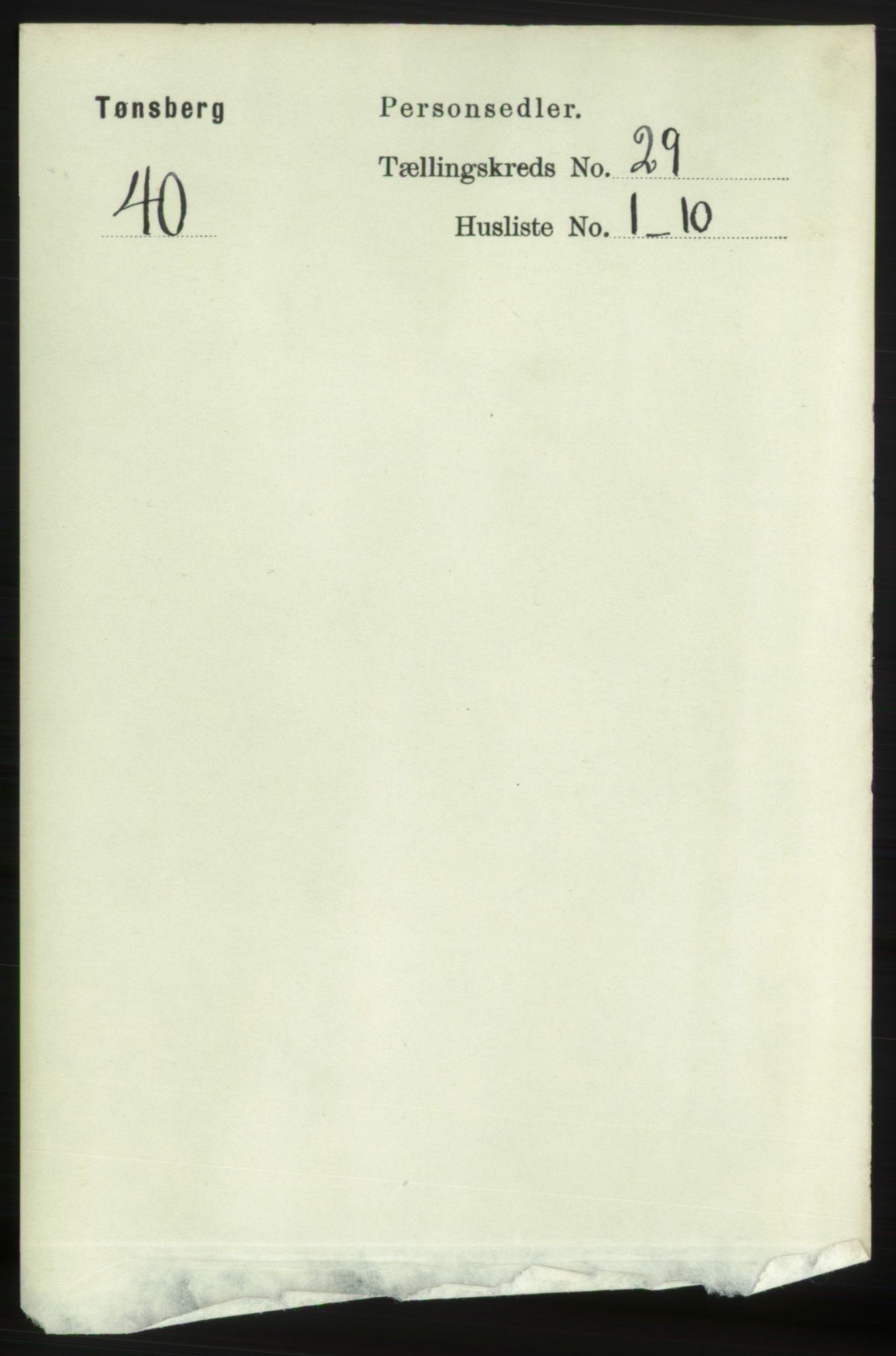 RA, Folketelling 1891 for 0705 Tønsberg kjøpstad, 1891, s. 7068