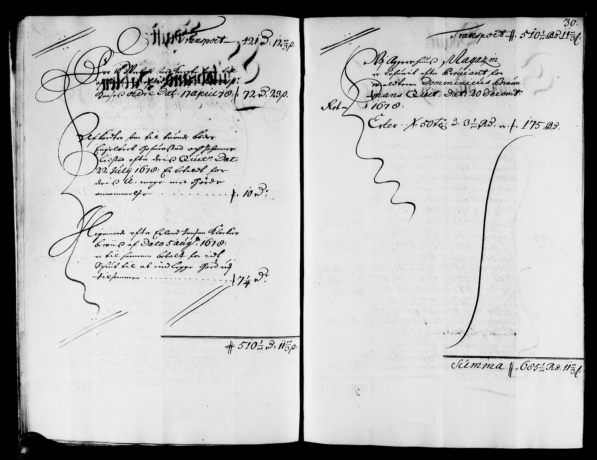 Rentekammeret inntil 1814, Reviderte regnskaper, Stiftamtstueregnskaper, Landkommissariatet på Akershus og Akershus stiftamt, AV/RA-EA-5869/R/Rb/L0135: Akershus stiftamt, 1677