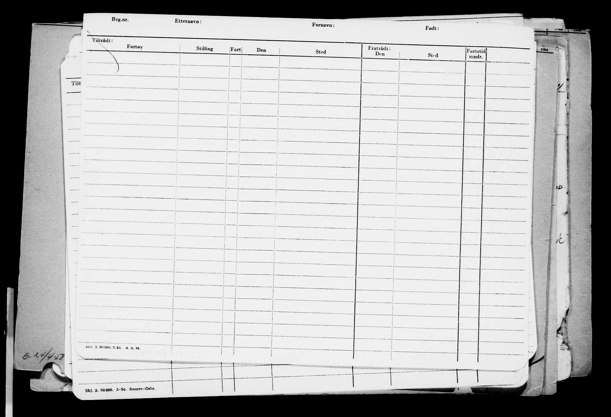 Direktoratet for sjømenn, AV/RA-S-3545/G/Gb/L0075: Hovedkort, 1908, s. 99