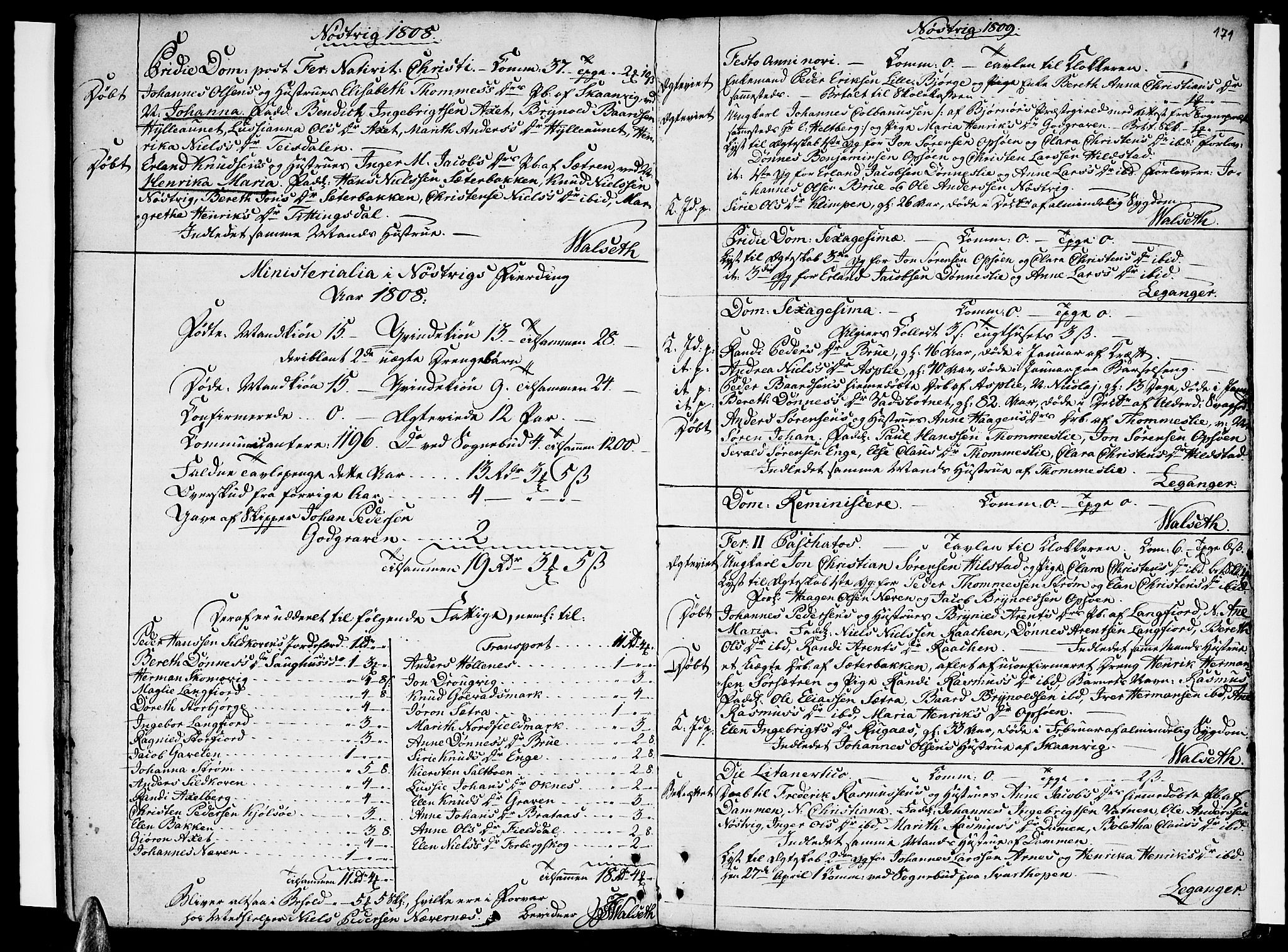 Ministerialprotokoller, klokkerbøker og fødselsregistre - Nordland, AV/SAT-A-1459/814/L0222: Ministerialbok nr. 814A03, 1752-1819, s. 171