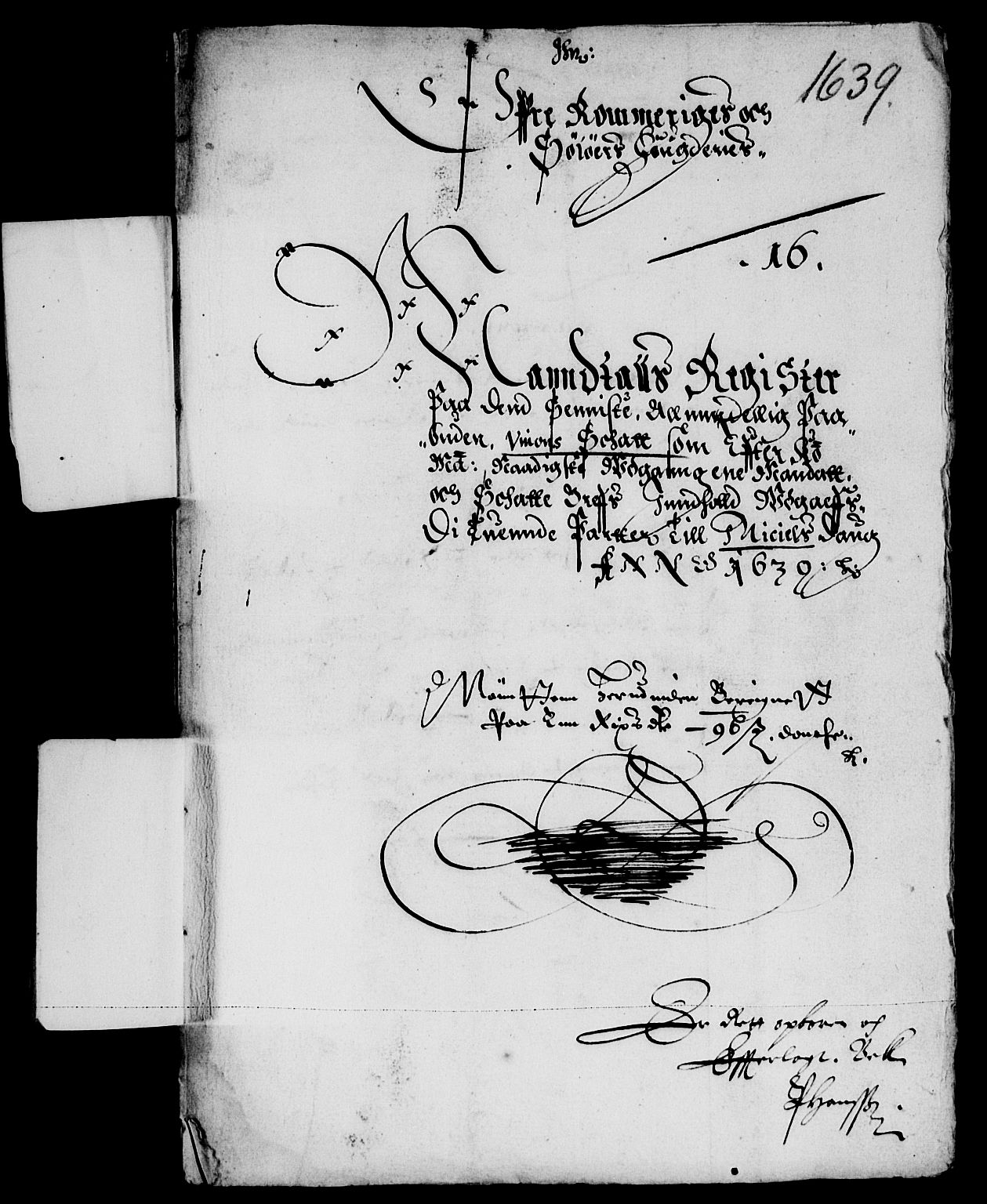 Rentekammeret inntil 1814, Reviderte regnskaper, Lensregnskaper, RA/EA-5023/R/Rb/Rba/L0146: Akershus len, 1639