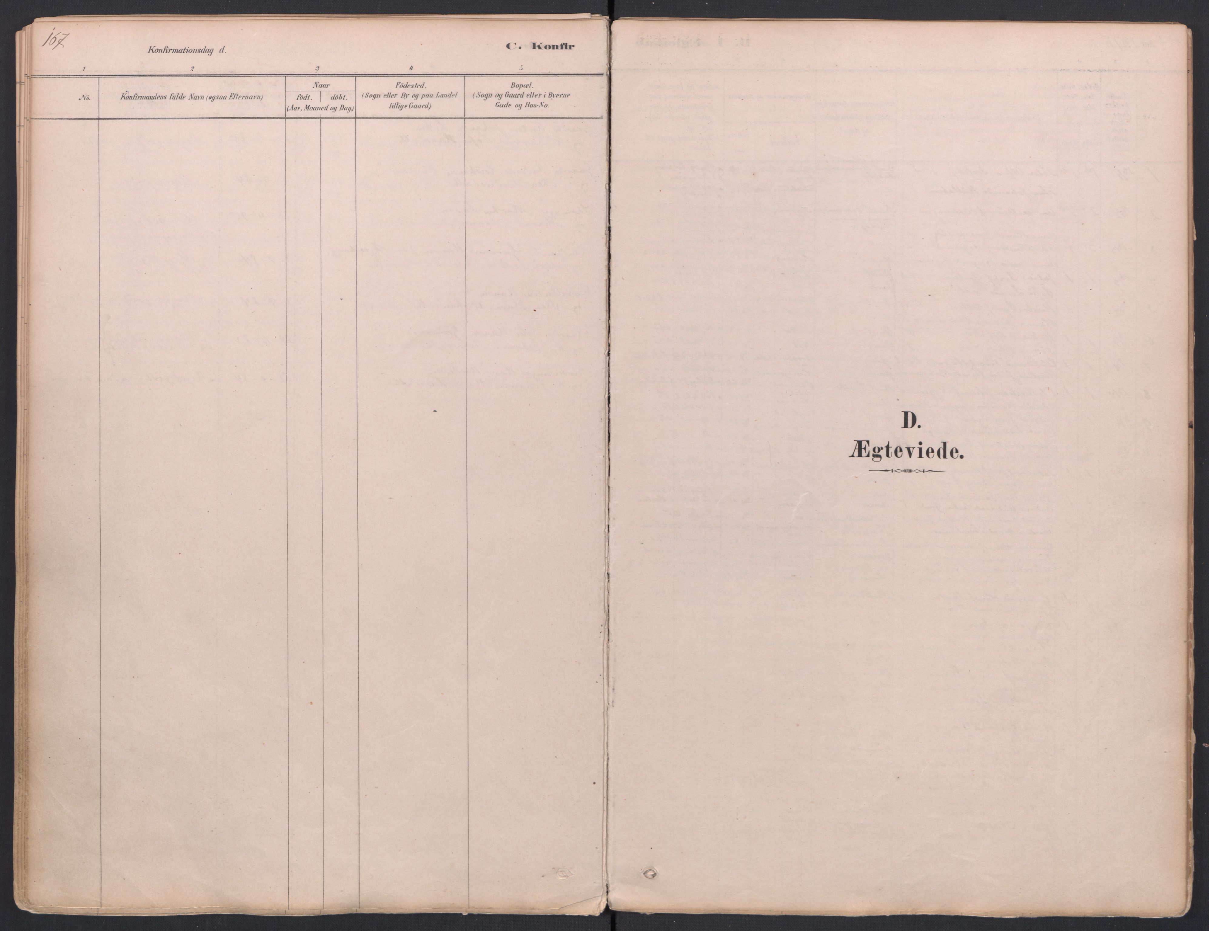 Trøgstad prestekontor Kirkebøker, SAO/A-10925/F/Fa/L0010: Ministerialbok nr. I 10, 1878-1898, s. 167