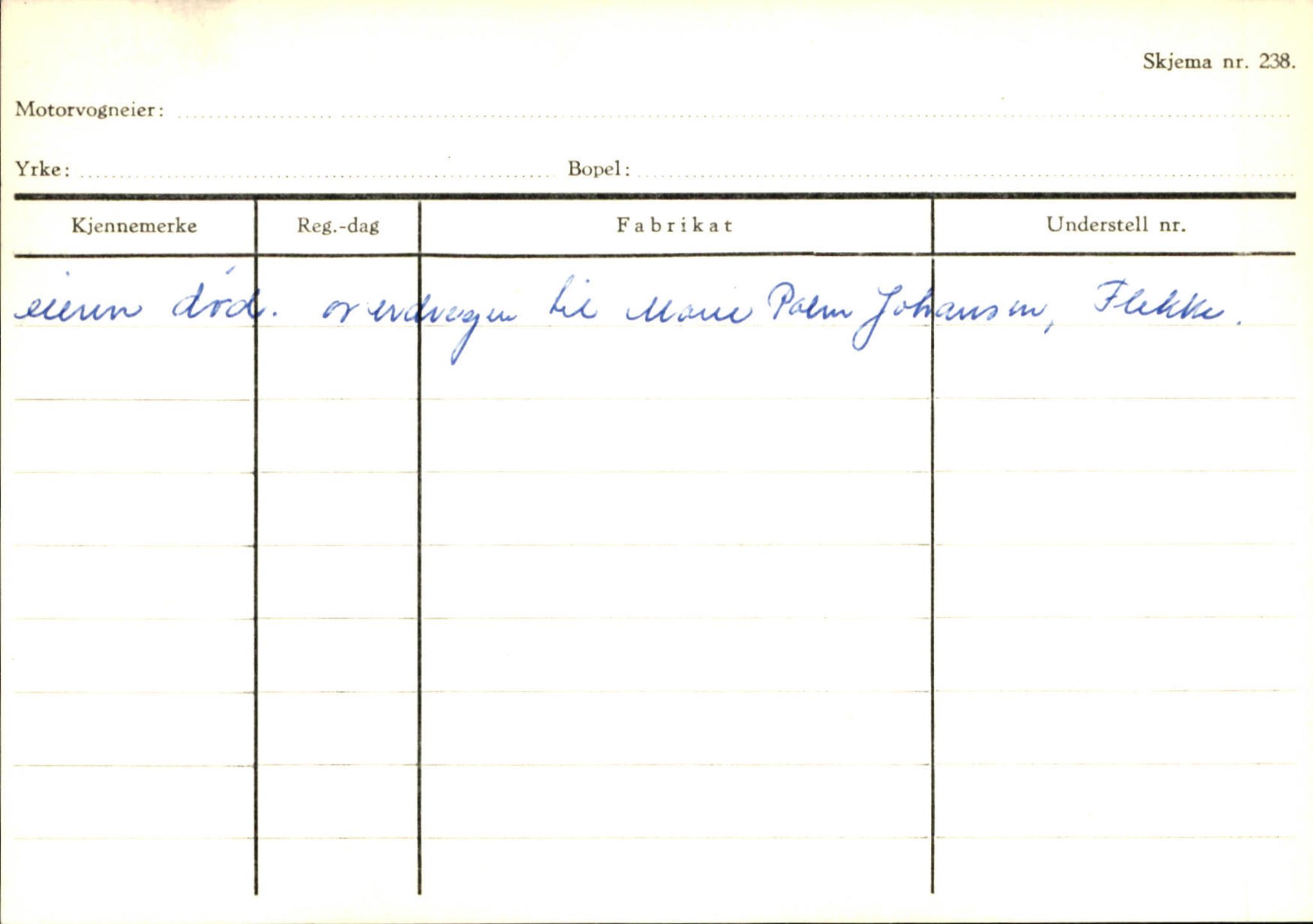 Statens vegvesen, Sogn og Fjordane vegkontor, AV/SAB-A-5301/4/F/L0125: Eigarregister Sogndal V-Å. Aurland A-Å. Fjaler A-N, 1945-1975, s. 2249