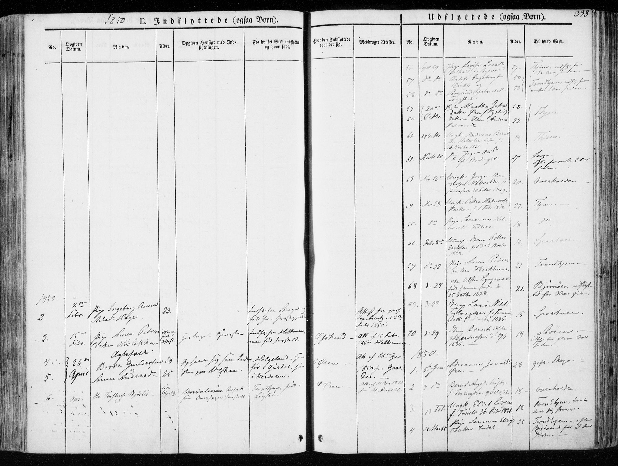 Ministerialprotokoller, klokkerbøker og fødselsregistre - Nord-Trøndelag, SAT/A-1458/723/L0239: Ministerialbok nr. 723A08, 1841-1851, s. 333
