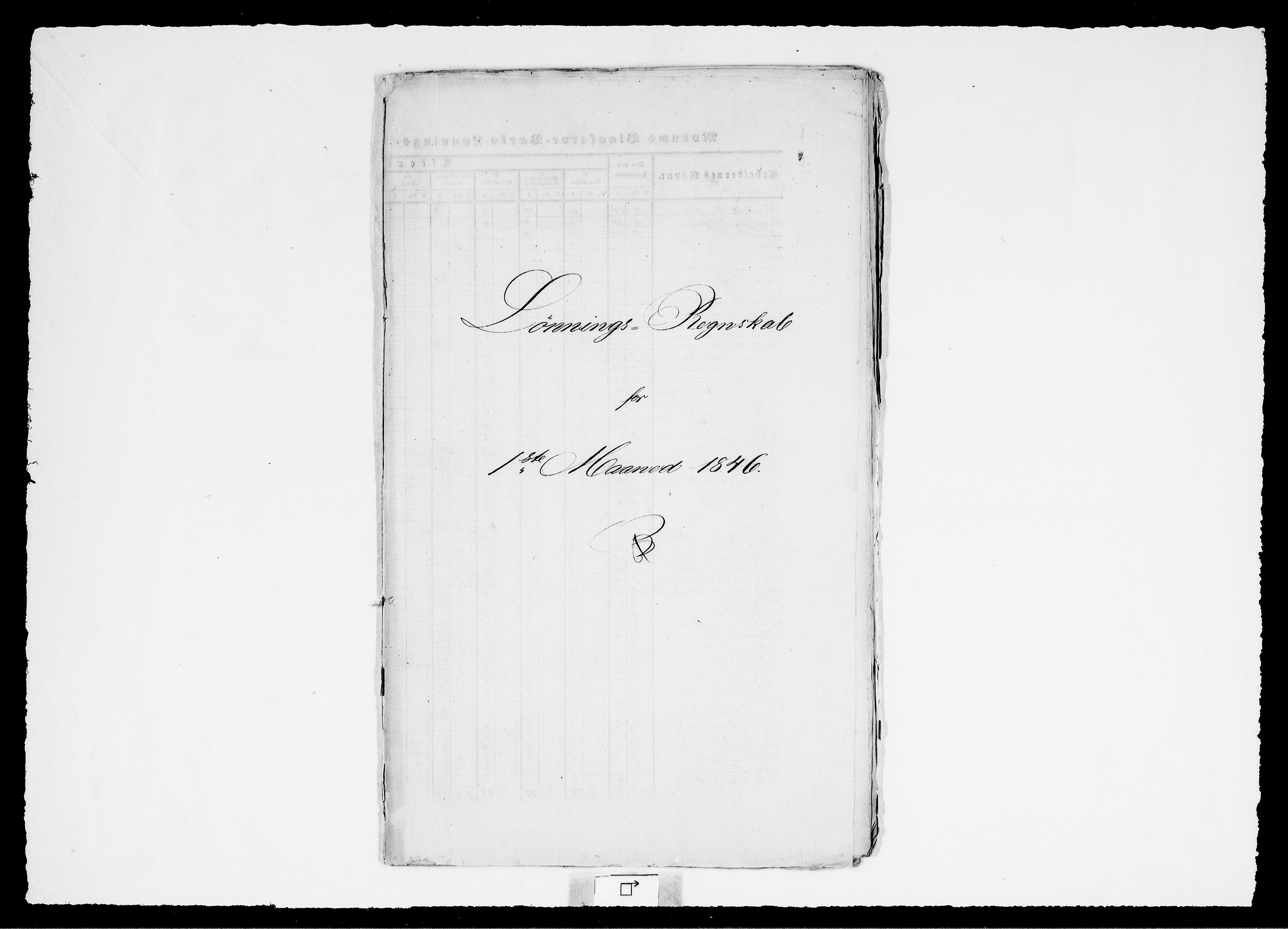 Modums Blaafarveværk, AV/RA-PA-0157/G/Gd/Gdd/L0282/0001: -- / Lønningsregnskap, 1846, s. 3