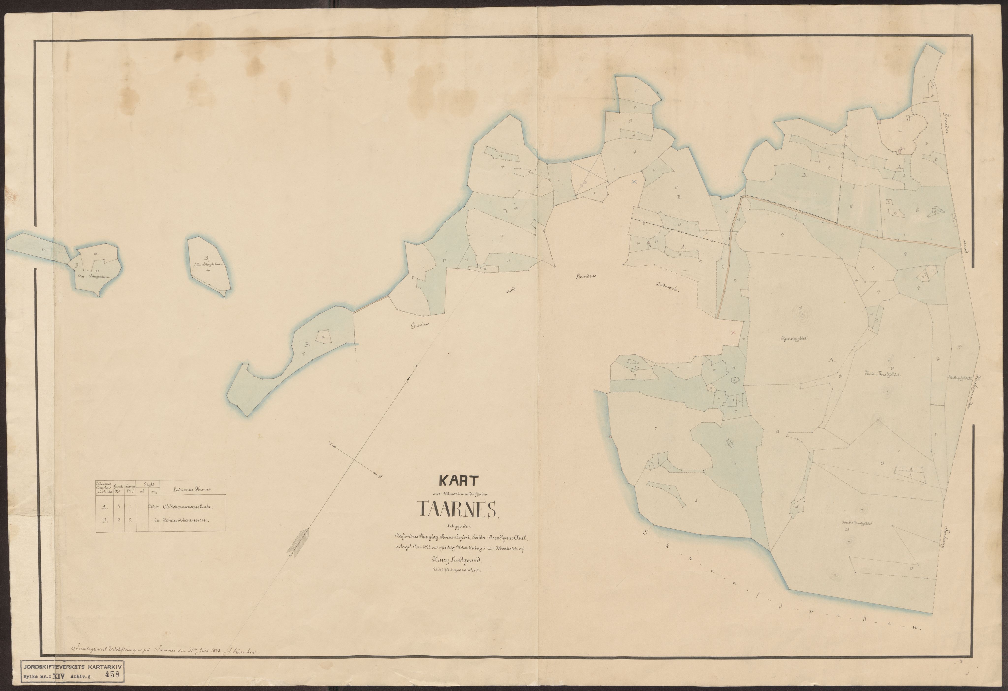 Jordskifteverkets kartarkiv, AV/RA-S-3929/T, 1859-1988, s. 611
