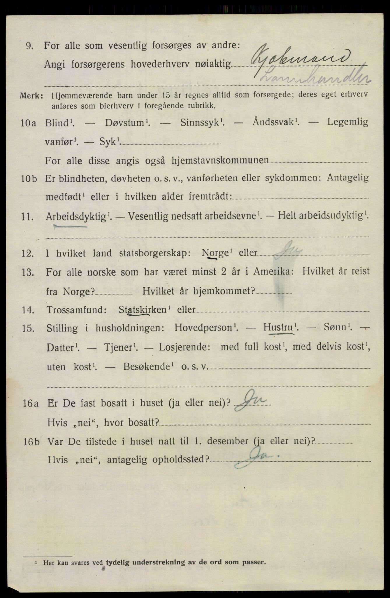 SAKO, Folketelling 1920 for 0817 Drangedal herred, 1920, s. 3692