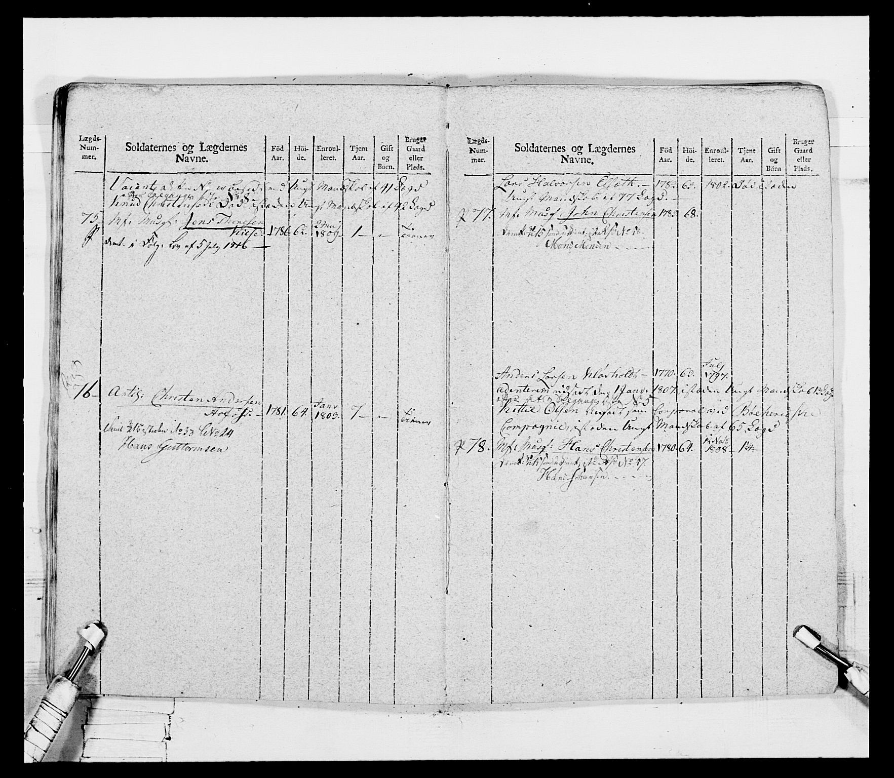 Generalitets- og kommissariatskollegiet, Det kongelige norske kommissariatskollegium, RA/EA-5420/E/Eh/L0116: Telemarkske nasjonale infanteriregiment, 1810, s. 225