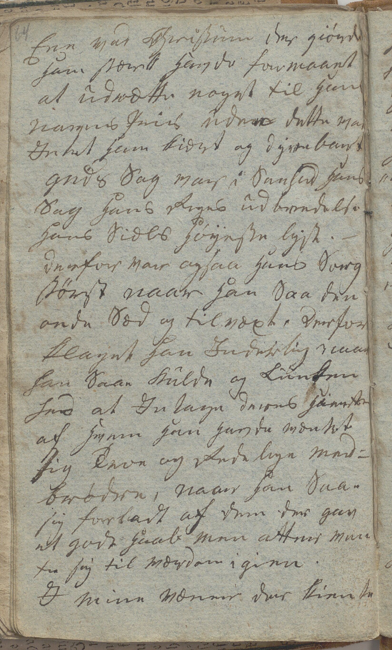 Heggtveitsamlingen, TMF/A-1007/H/L0045/0004: Brev, kopibøker, biografiske opptegnelser etc. / "Blegen", 1815-1830, s. 64