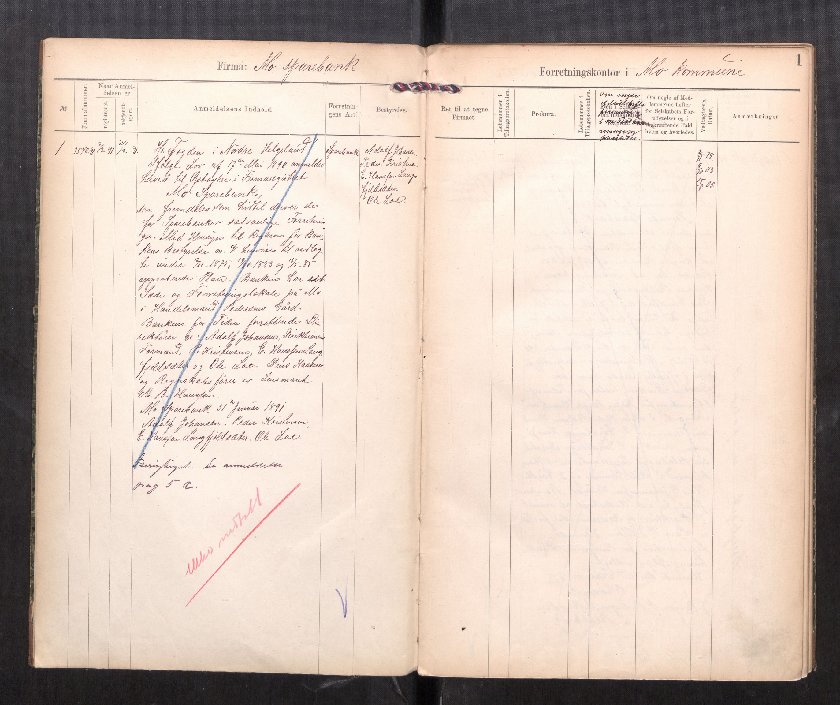 Rana sorenskriveri , AV/SAT-A-1108/2/J/Ja/Jaa/L0010: Firmaregister C, 1891-1914, s. 3