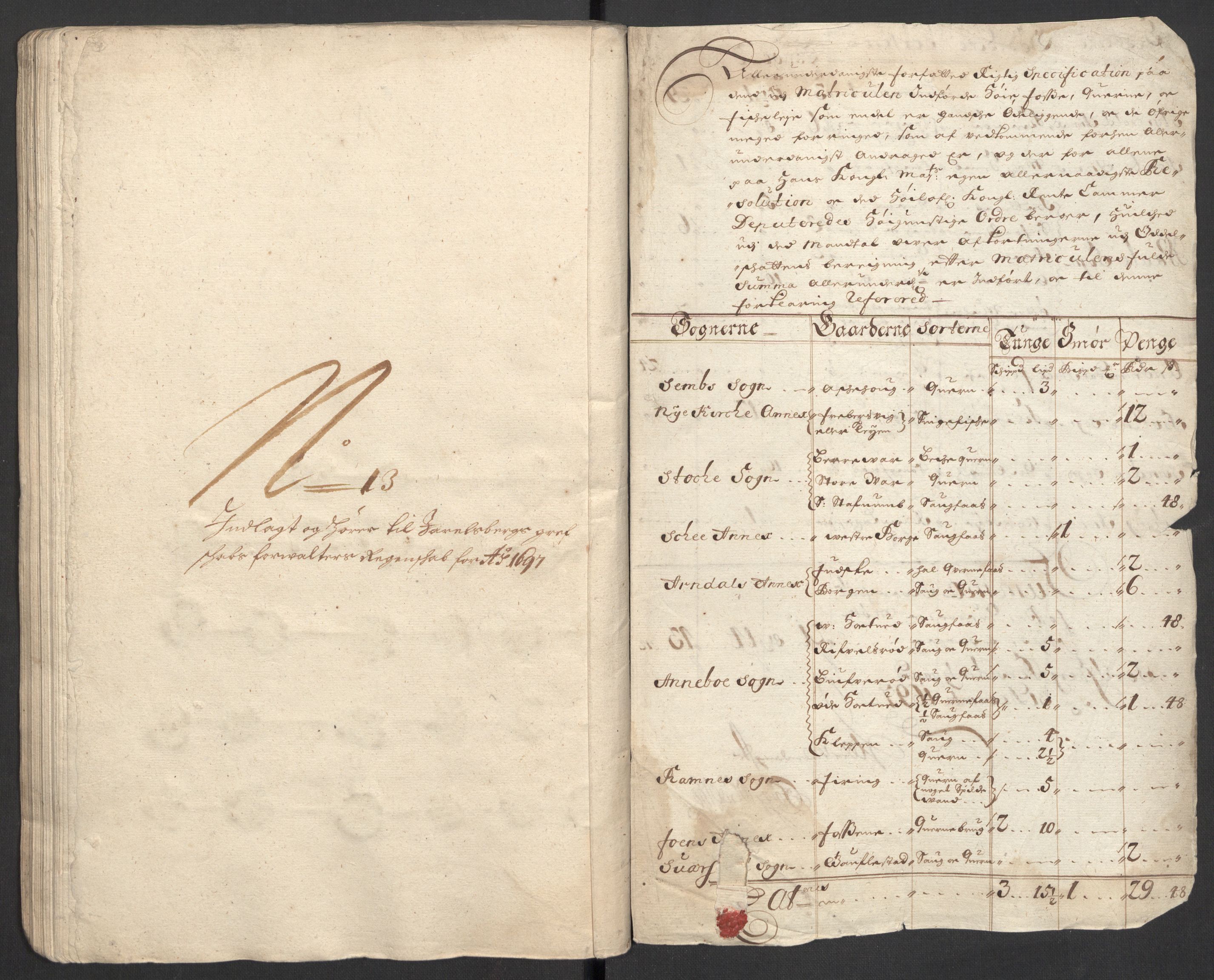 Rentekammeret inntil 1814, Reviderte regnskaper, Fogderegnskap, RA/EA-4092/R32/L1868: Fogderegnskap Jarlsberg grevskap, 1697-1699, s. 128