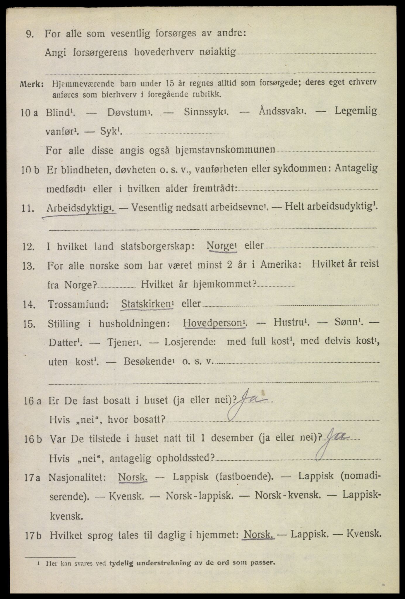 SAT, Folketelling 1920 for 1866 Hadsel herred, 1920, s. 8129