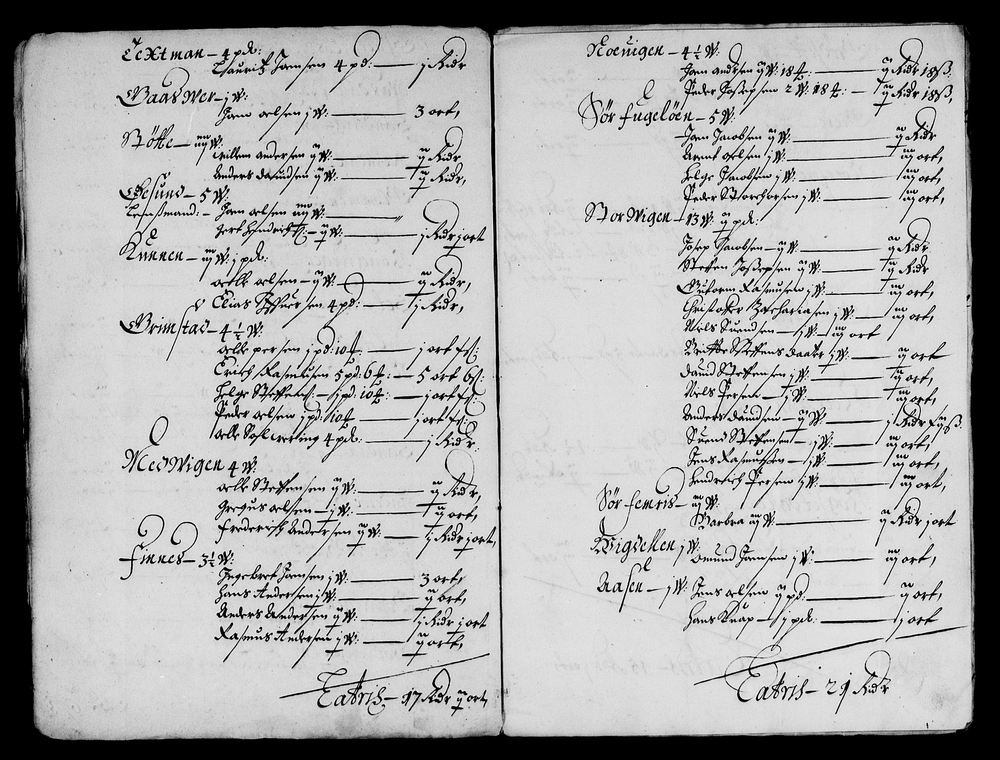 Rentekammeret inntil 1814, Reviderte regnskaper, Lensregnskaper, AV/RA-EA-5023/R/Rb/Rbz/L0042: Nordlandenes len, 1656-1674