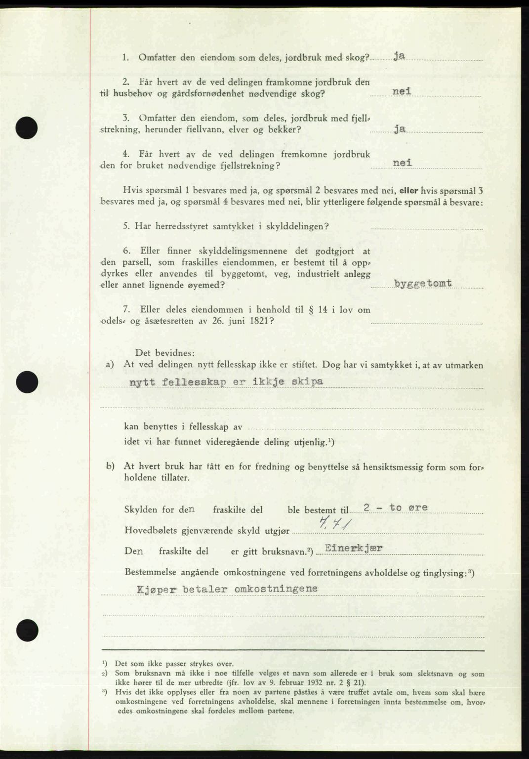 Nedenes sorenskriveri, AV/SAK-1221-0006/G/Gb/Gba/L0056: Pantebok nr. A8, 1946-1947, Dagboknr: 1183/1946