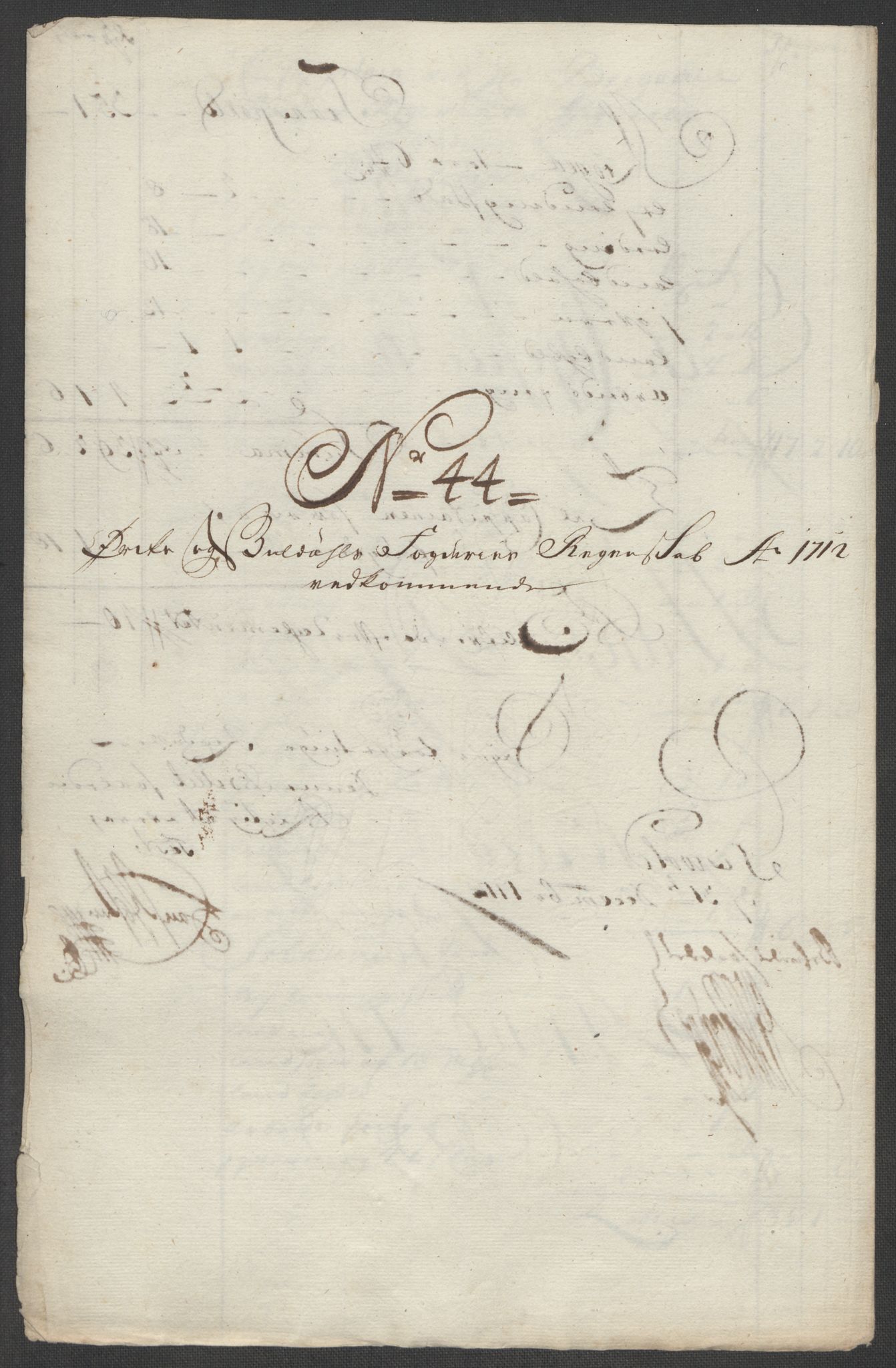 Rentekammeret inntil 1814, Reviderte regnskaper, Fogderegnskap, RA/EA-4092/R60/L3963: Fogderegnskap Orkdal og Gauldal, 1712, s. 390