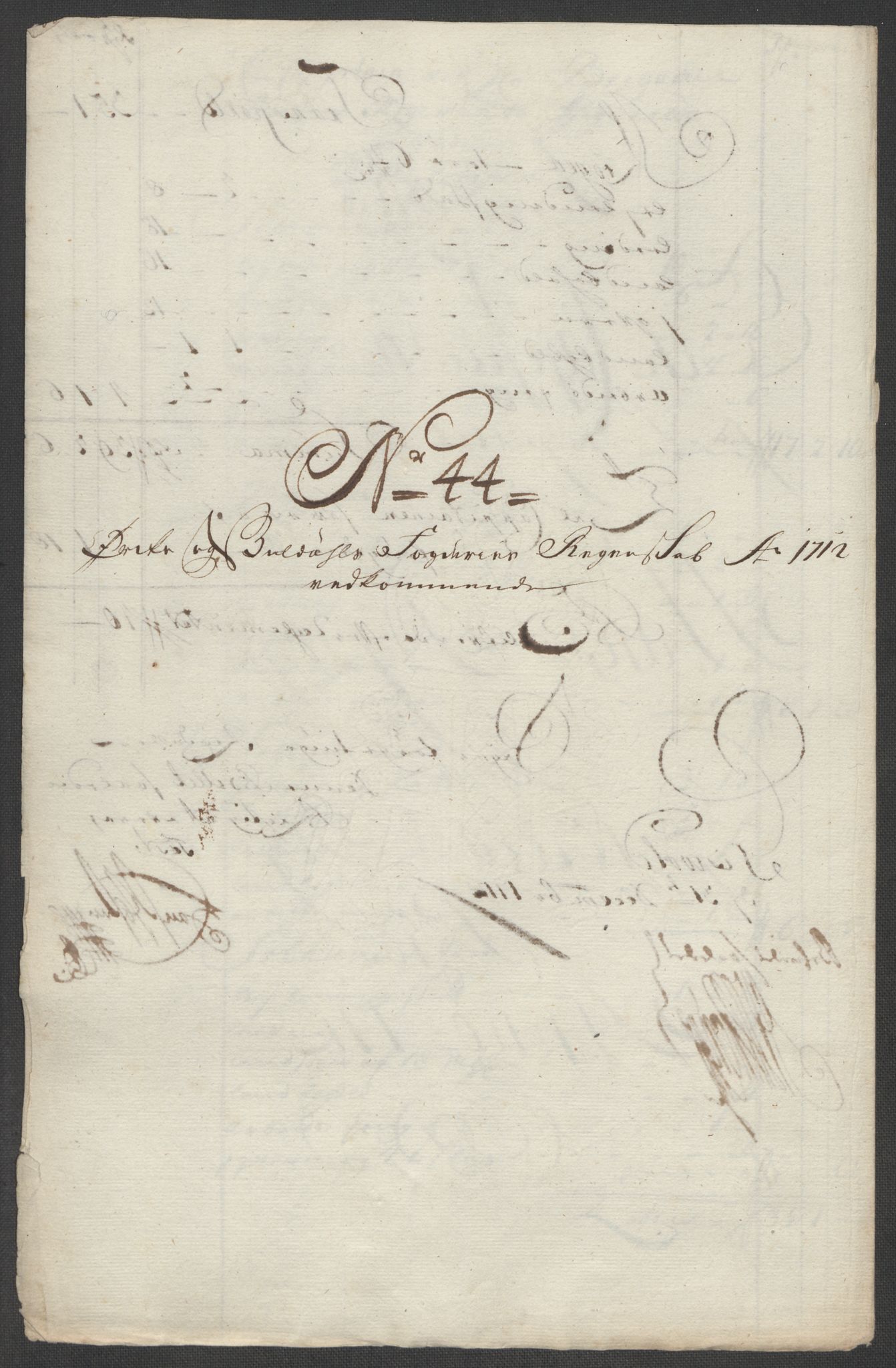 Rentekammeret inntil 1814, Reviderte regnskaper, Fogderegnskap, AV/RA-EA-4092/R60/L3963: Fogderegnskap Orkdal og Gauldal, 1712, s. 390