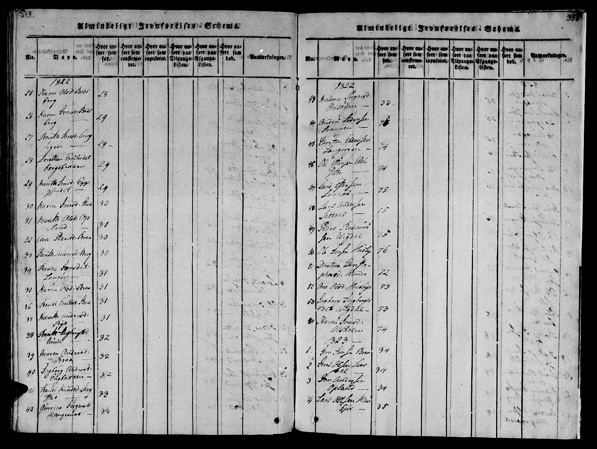 Ministerialprotokoller, klokkerbøker og fødselsregistre - Sør-Trøndelag, SAT/A-1456/612/L0372: Ministerialbok nr. 612A06 /1, 1816-1828, s. 352