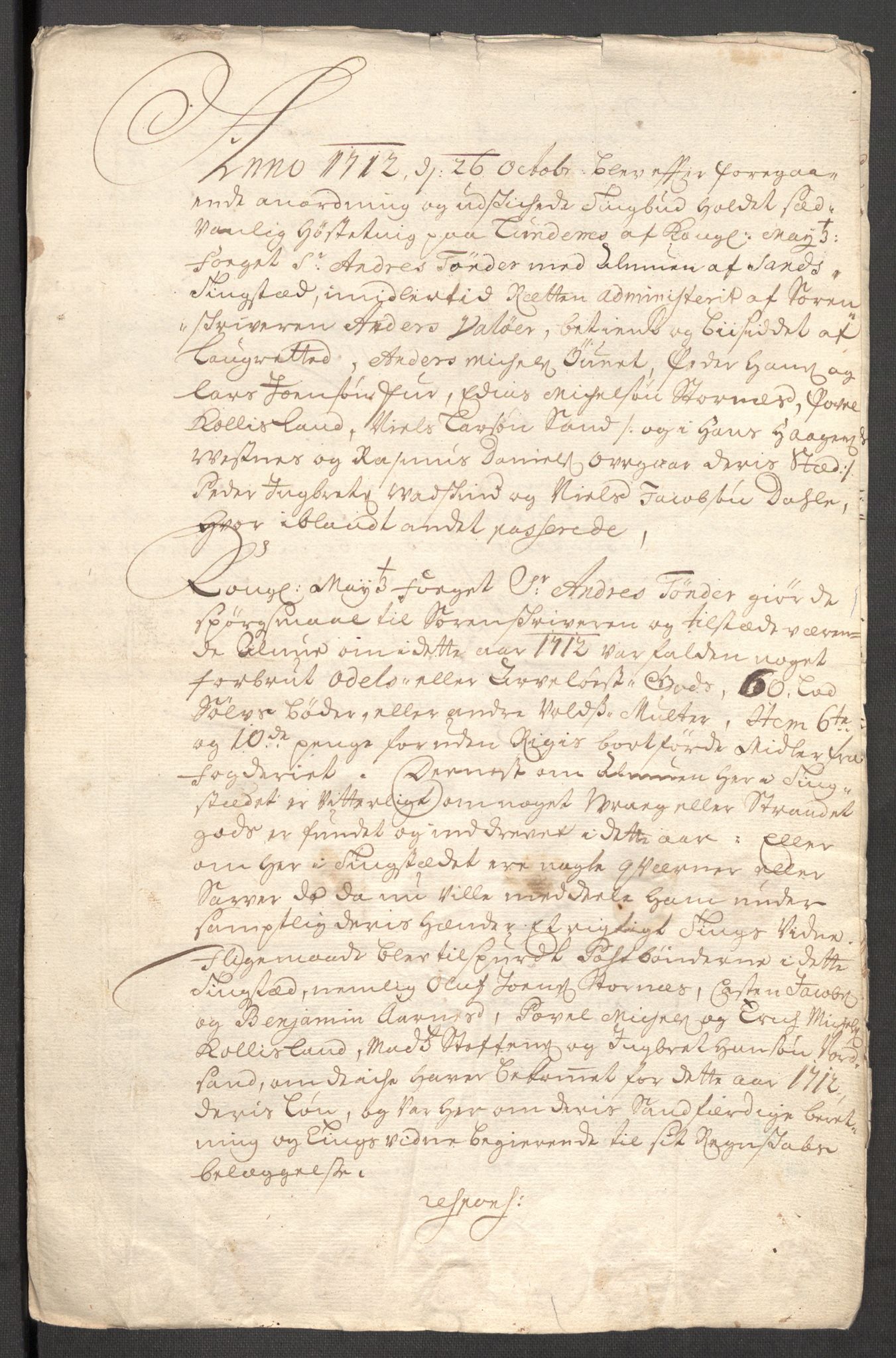 Rentekammeret inntil 1814, Reviderte regnskaper, Fogderegnskap, AV/RA-EA-4092/R68/L4758: Fogderegnskap Senja og Troms, 1711-1712, s. 406