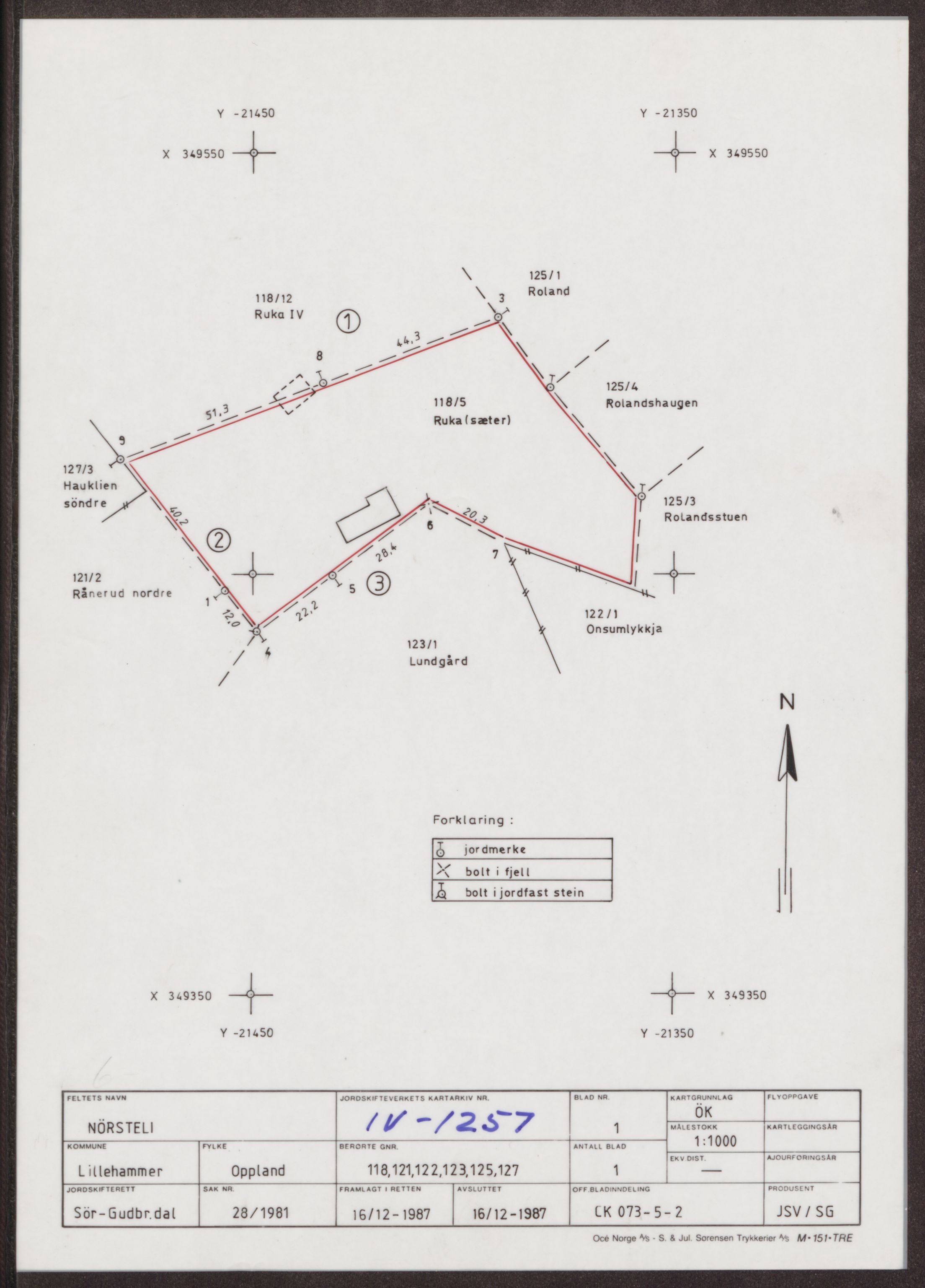 Jordskifteverkets kartarkiv, RA/S-3929/T, 1859-1988, s. 1607