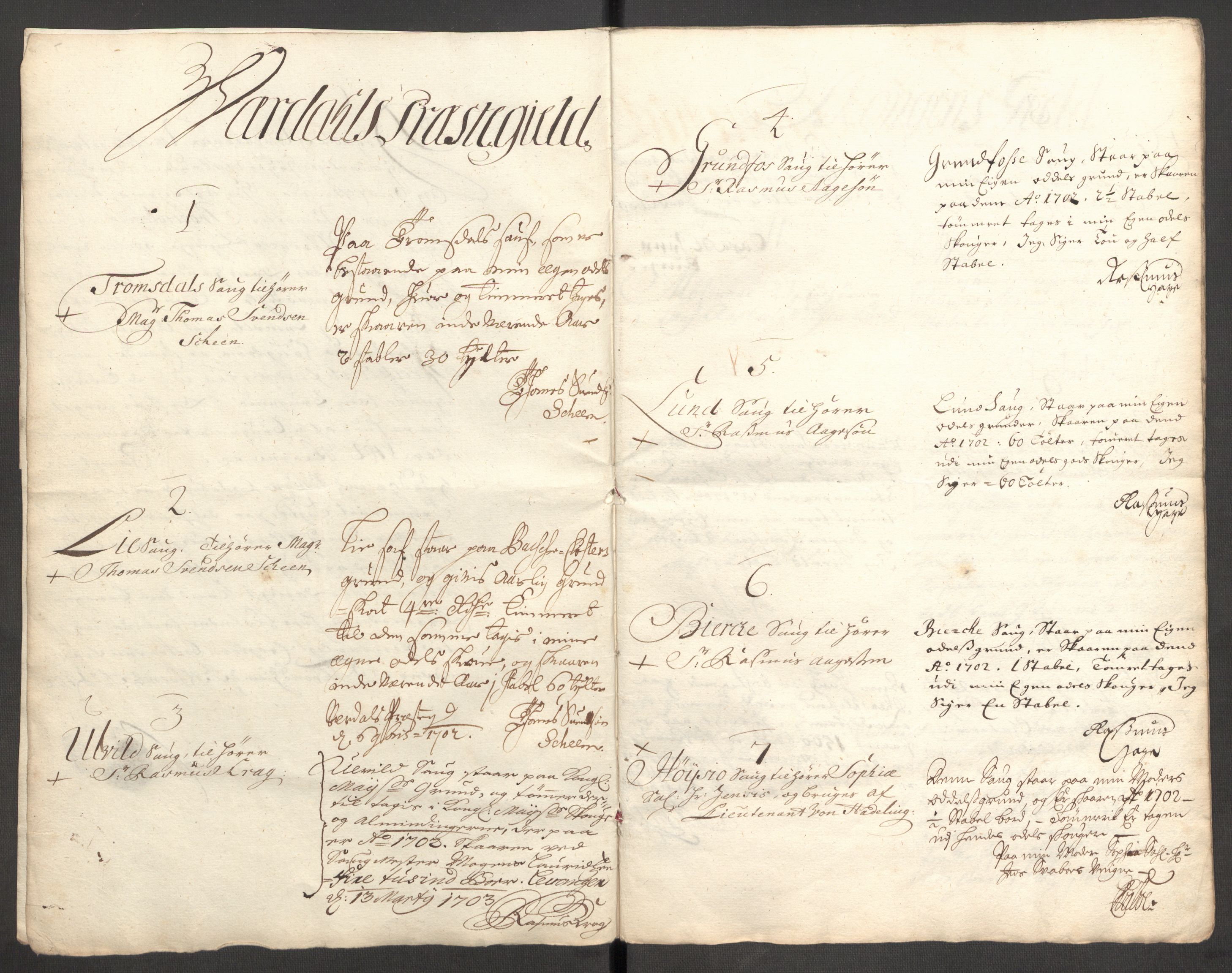 Rentekammeret inntil 1814, Reviderte regnskaper, Fogderegnskap, AV/RA-EA-4092/R62/L4193: Fogderegnskap Stjørdal og Verdal, 1701-1702, s. 374