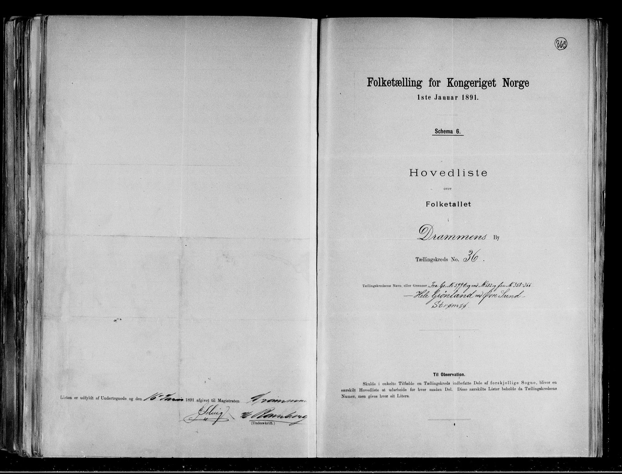 RA, Folketelling 1891 for 0602 Drammen kjøpstad, 1891, s. 78