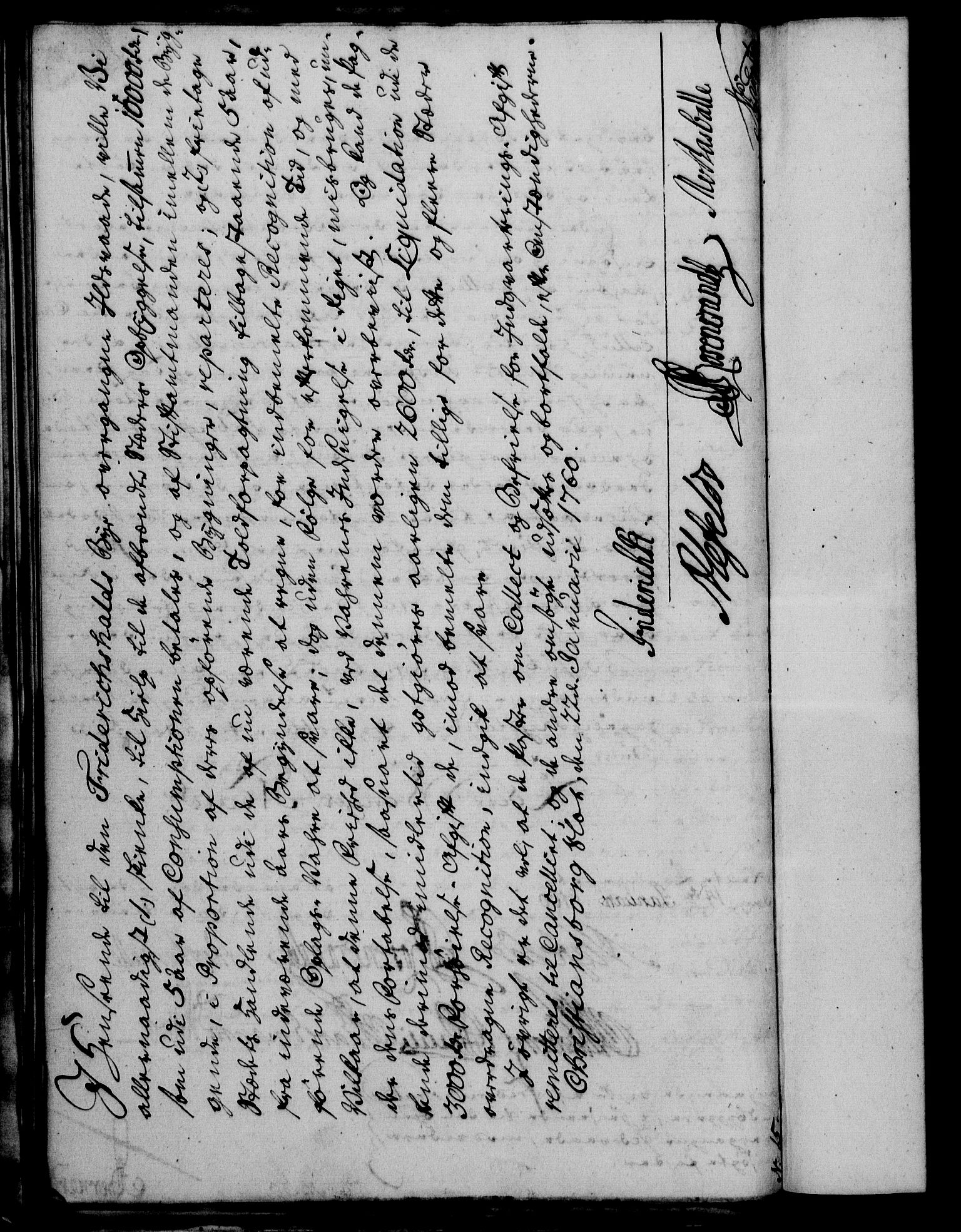 Rentekammeret, Kammerkanselliet, AV/RA-EA-3111/G/Gf/Gfa/L0042: Norsk relasjons- og resolusjonsprotokoll (merket RK 52.42), 1760, s. 53
