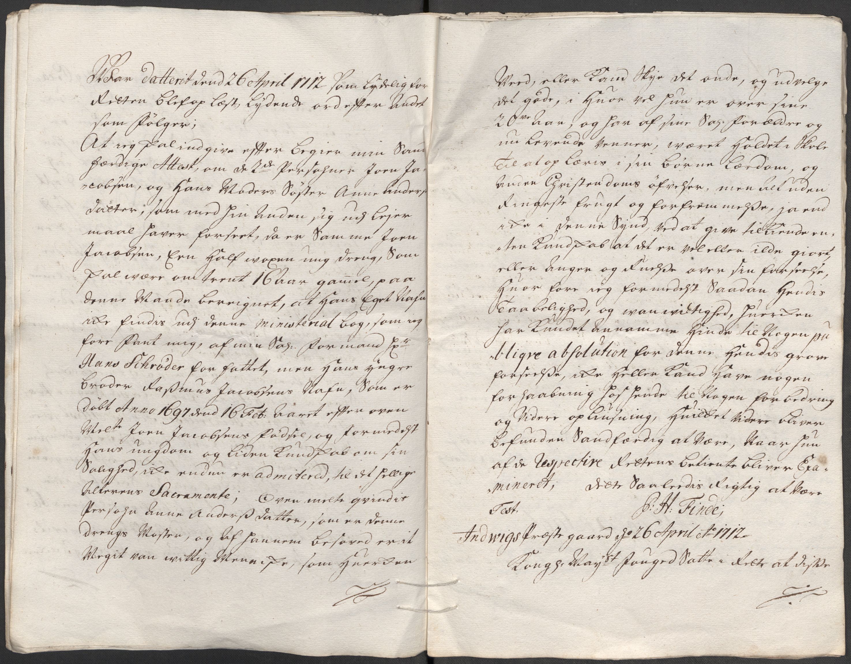 Rentekammeret inntil 1814, Reviderte regnskaper, Fogderegnskap, AV/RA-EA-4092/R53/L3435: Fogderegnskap Sunn- og Nordfjord, 1712, s. 233
