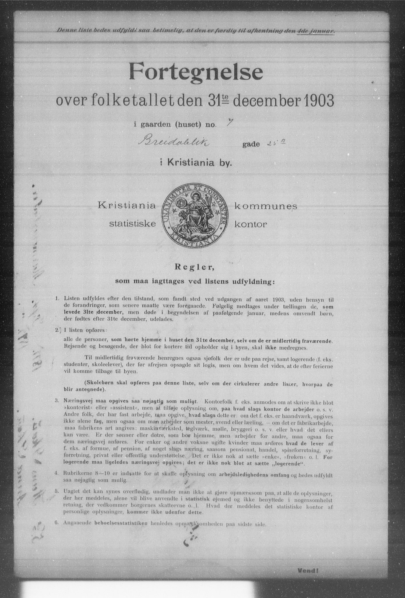 OBA, Kommunal folketelling 31.12.1903 for Kristiania kjøpstad, 1903, s. 1774