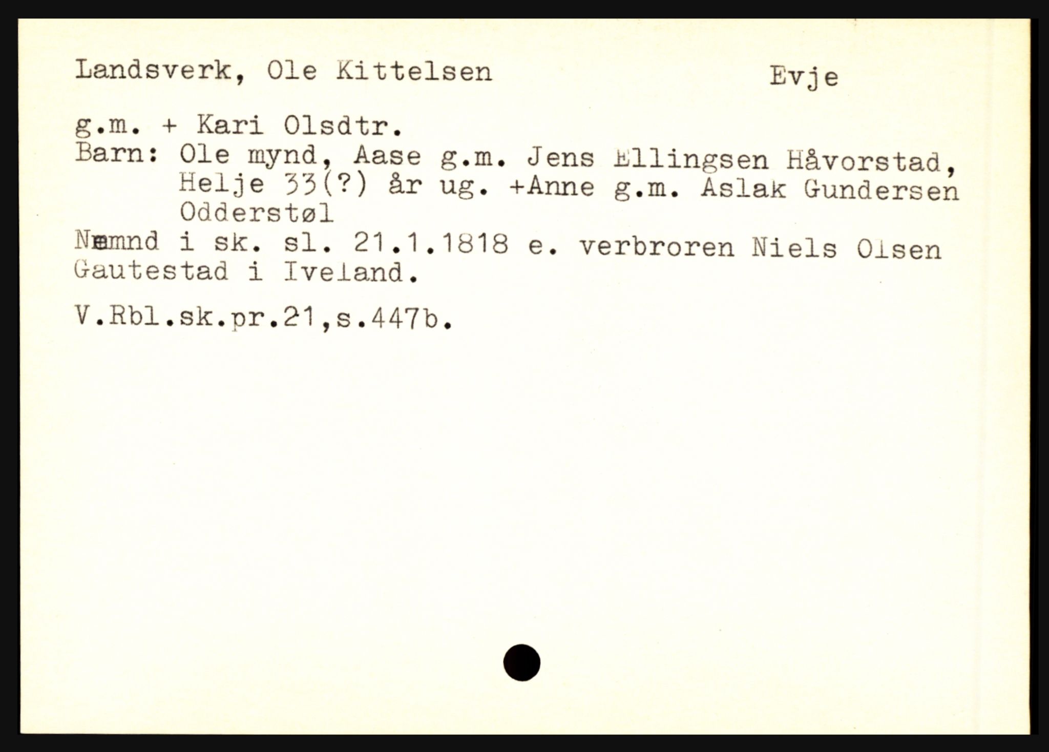 Setesdal sorenskriveri, SAK/1221-0011/H, s. 6885