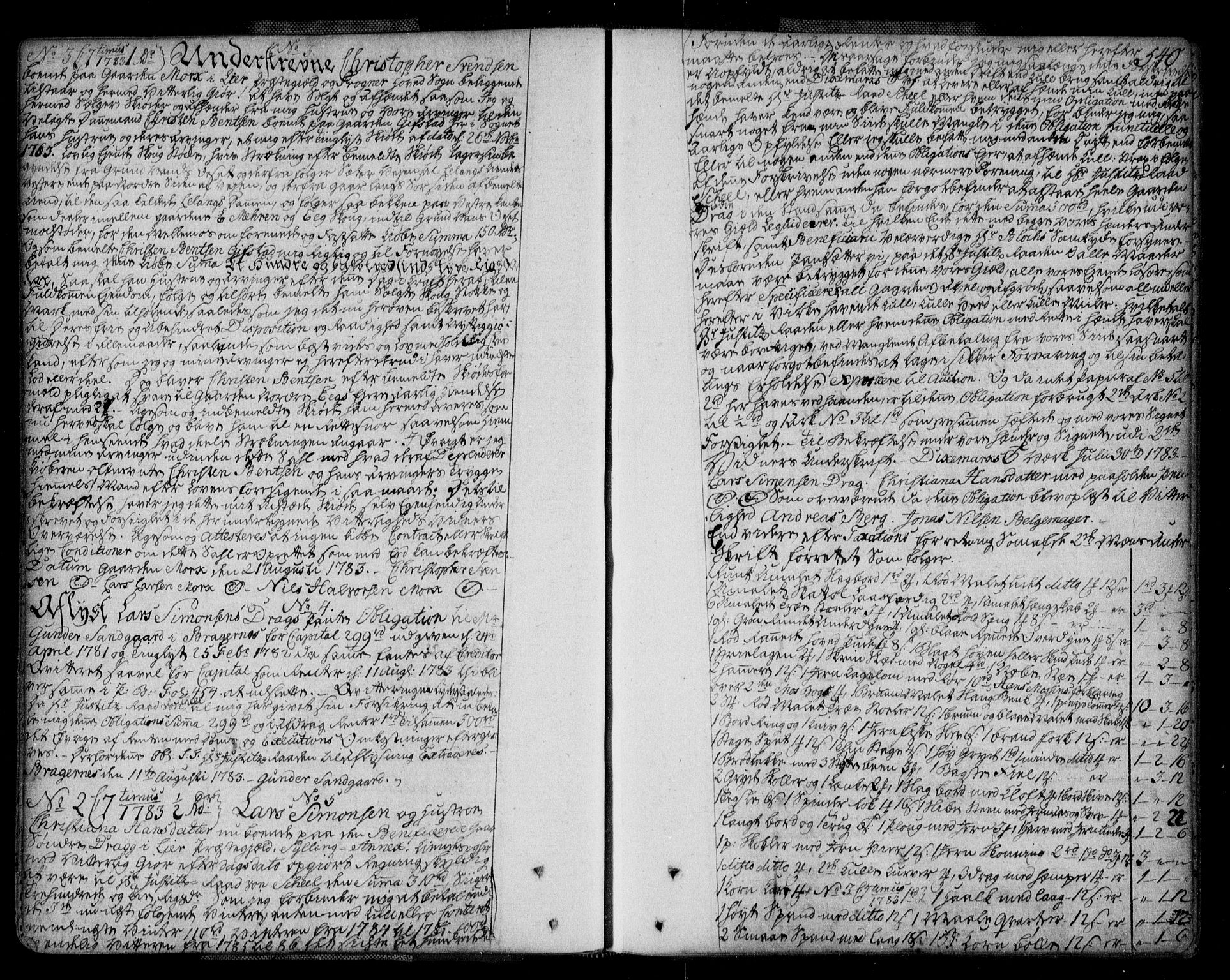 Lier, Røyken og Hurum sorenskriveri, SAKO/A-89/G/Ga/Gaa/L0004b: Pantebok nr. IVb, 1779-1788, s. 540