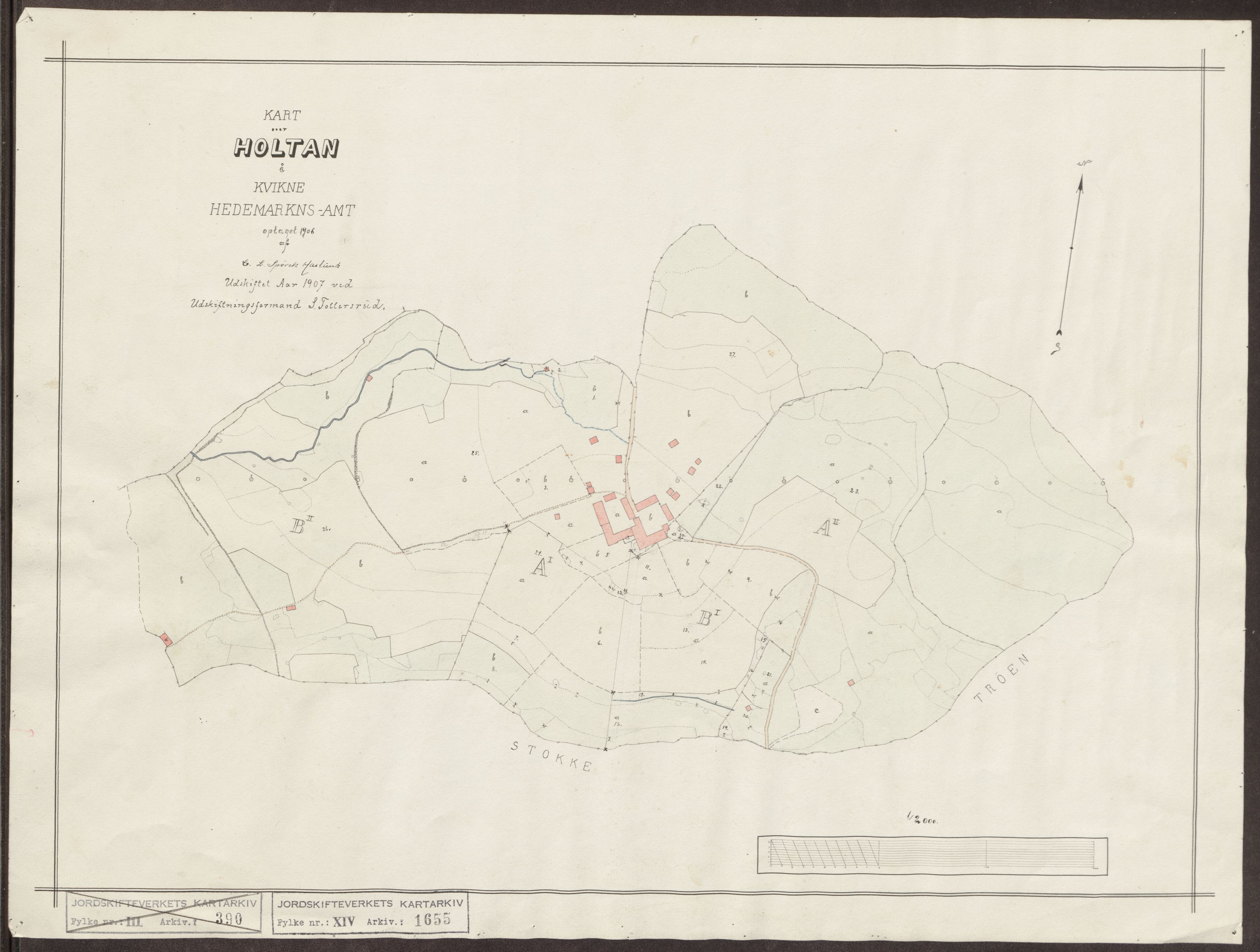 Jordskifteverkets kartarkiv, AV/RA-S-3929/T, 1859-1988, s. 2592