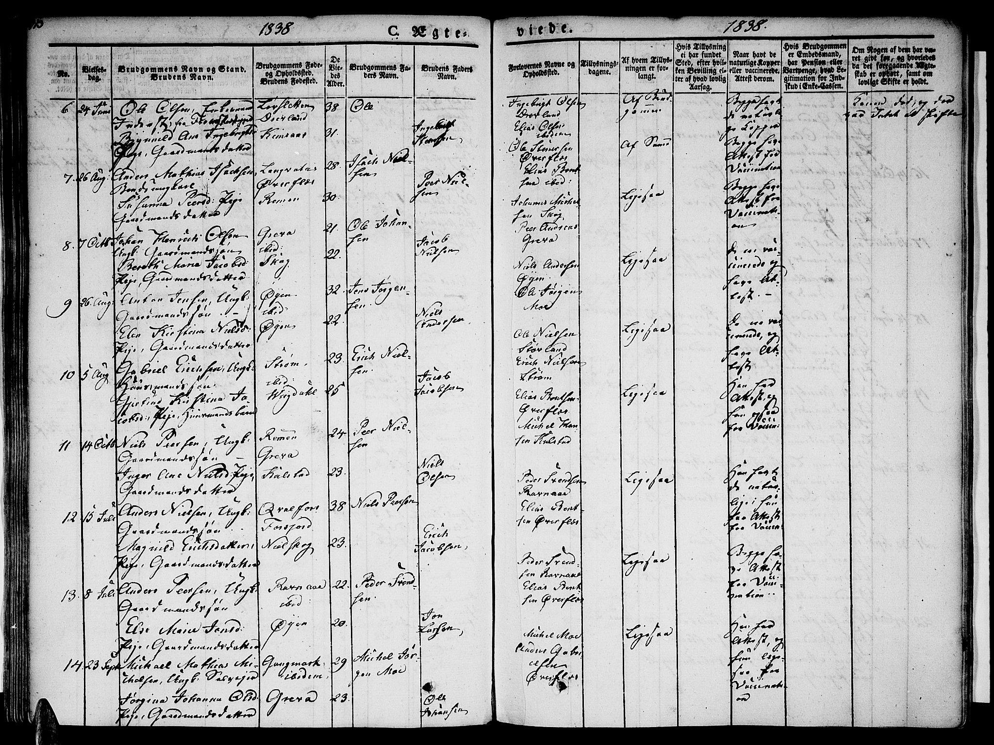 Ministerialprotokoller, klokkerbøker og fødselsregistre - Nordland, AV/SAT-A-1459/820/L0290: Ministerialbok nr. 820A11, 1826-1845, s. 413