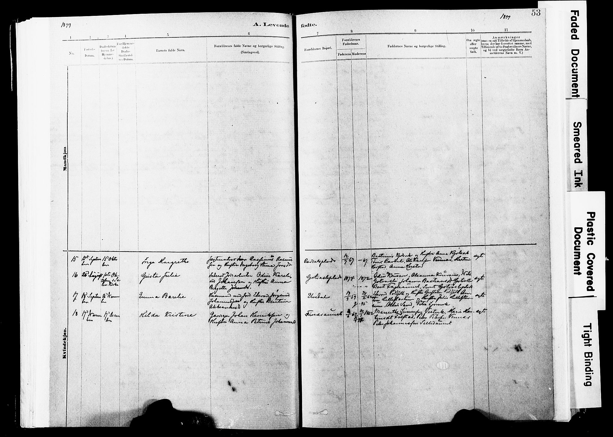 Ministerialprotokoller, klokkerbøker og fødselsregistre - Nord-Trøndelag, AV/SAT-A-1458/744/L0420: Ministerialbok nr. 744A04, 1882-1904, s. 53