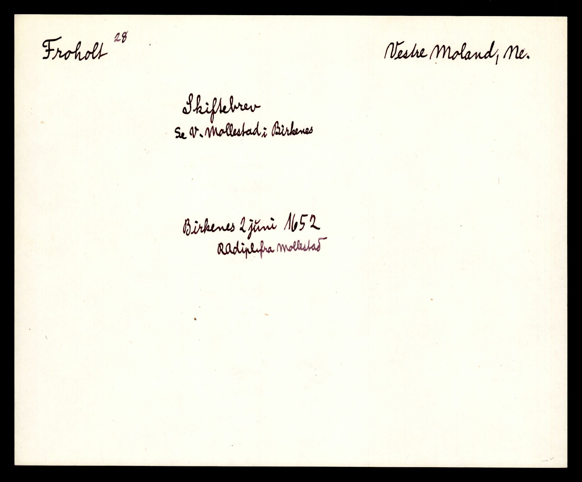 Riksarkivets diplomsamling, AV/RA-EA-5965/F35/F35e/L0023: Registreringssedler Aust-Agder 1, 1400-1700, s. 547