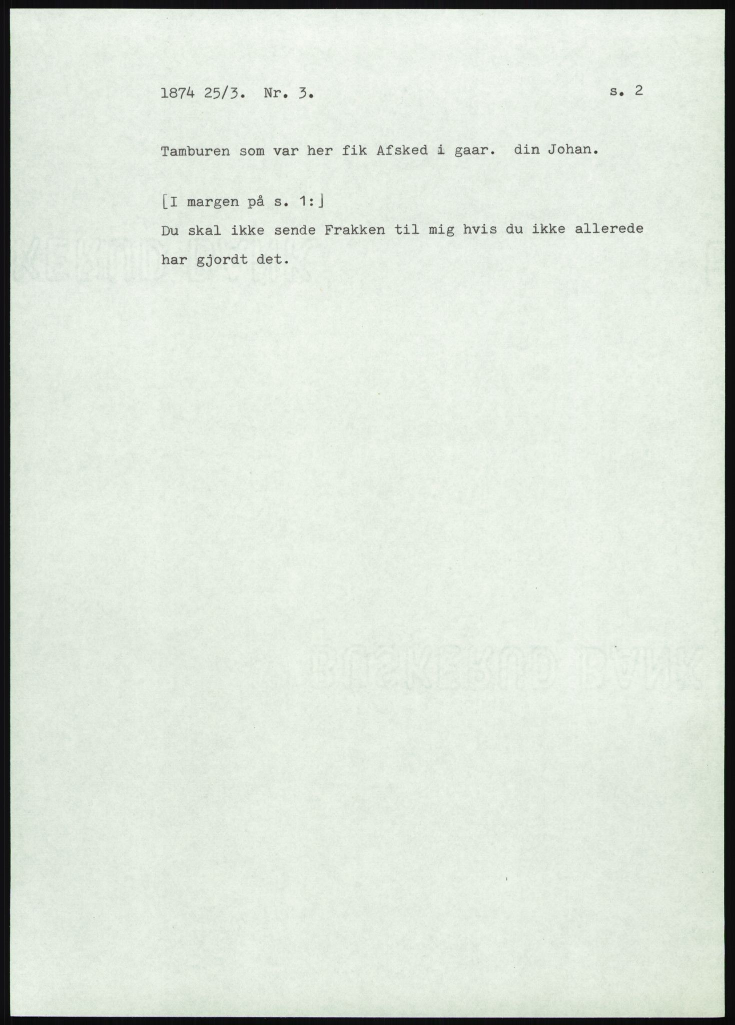 Samlinger til kildeutgivelse, Amerikabrevene, RA/EA-4057/F/L0008: Innlån fra Hedmark: Gamkind - Semmingsen, 1838-1914, s. 119