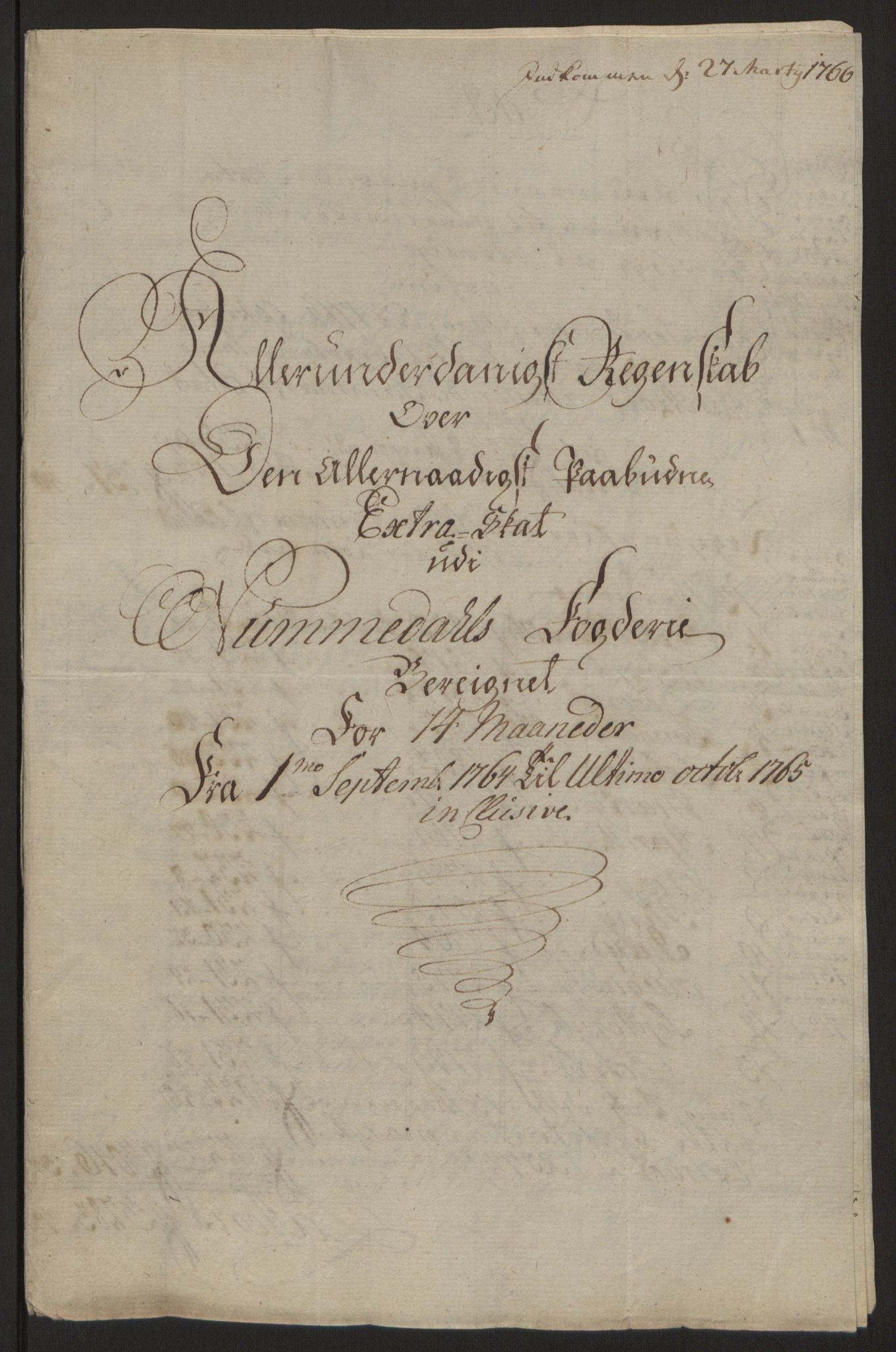 Rentekammeret inntil 1814, Reviderte regnskaper, Fogderegnskap, AV/RA-EA-4092/R64/L4502: Ekstraskatten Namdal, 1762-1772, s. 193