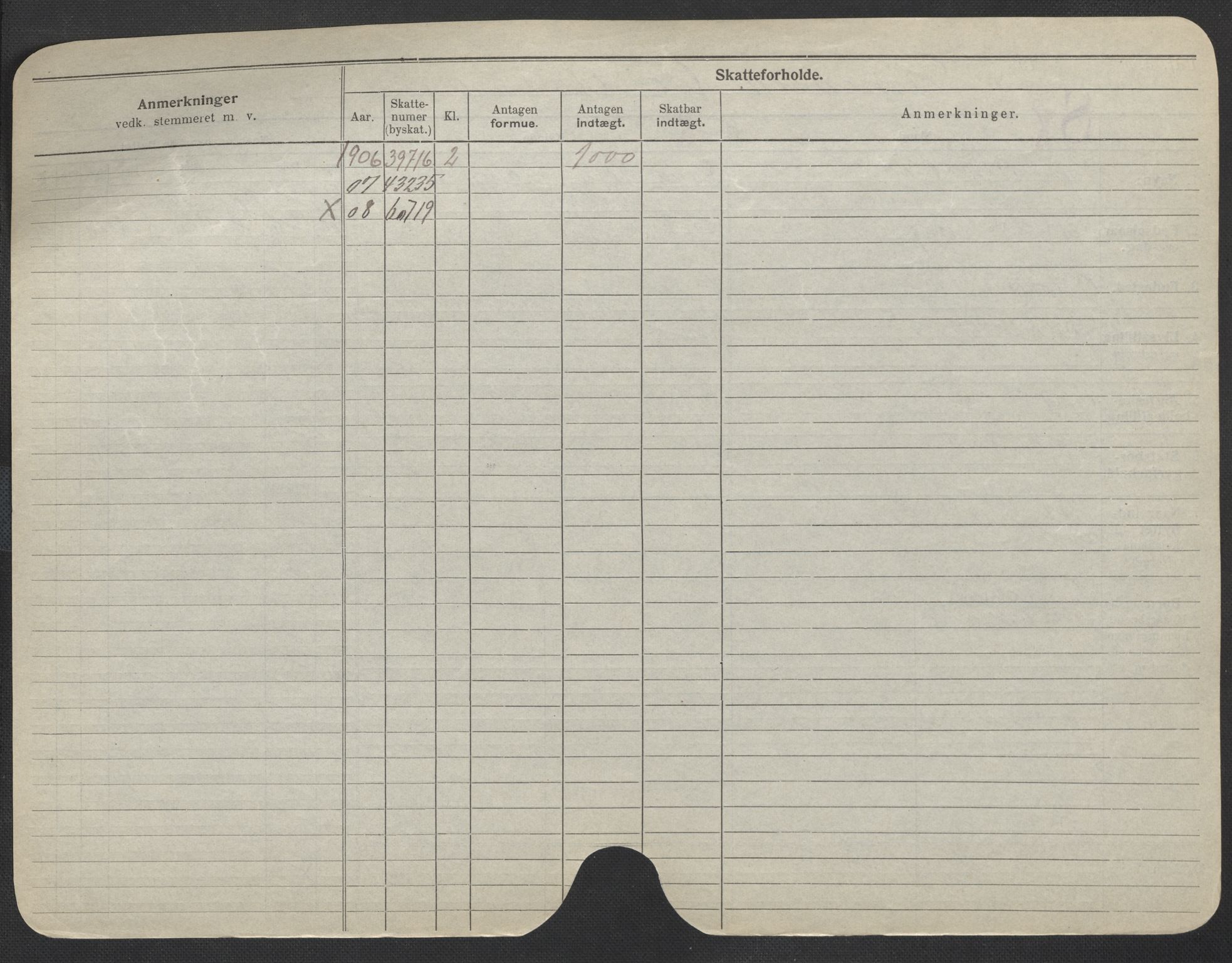 Oslo folkeregister, Registerkort, SAO/A-11715/F/Fa/Fac/L0010: Menn, 1906-1914, s. 276b
