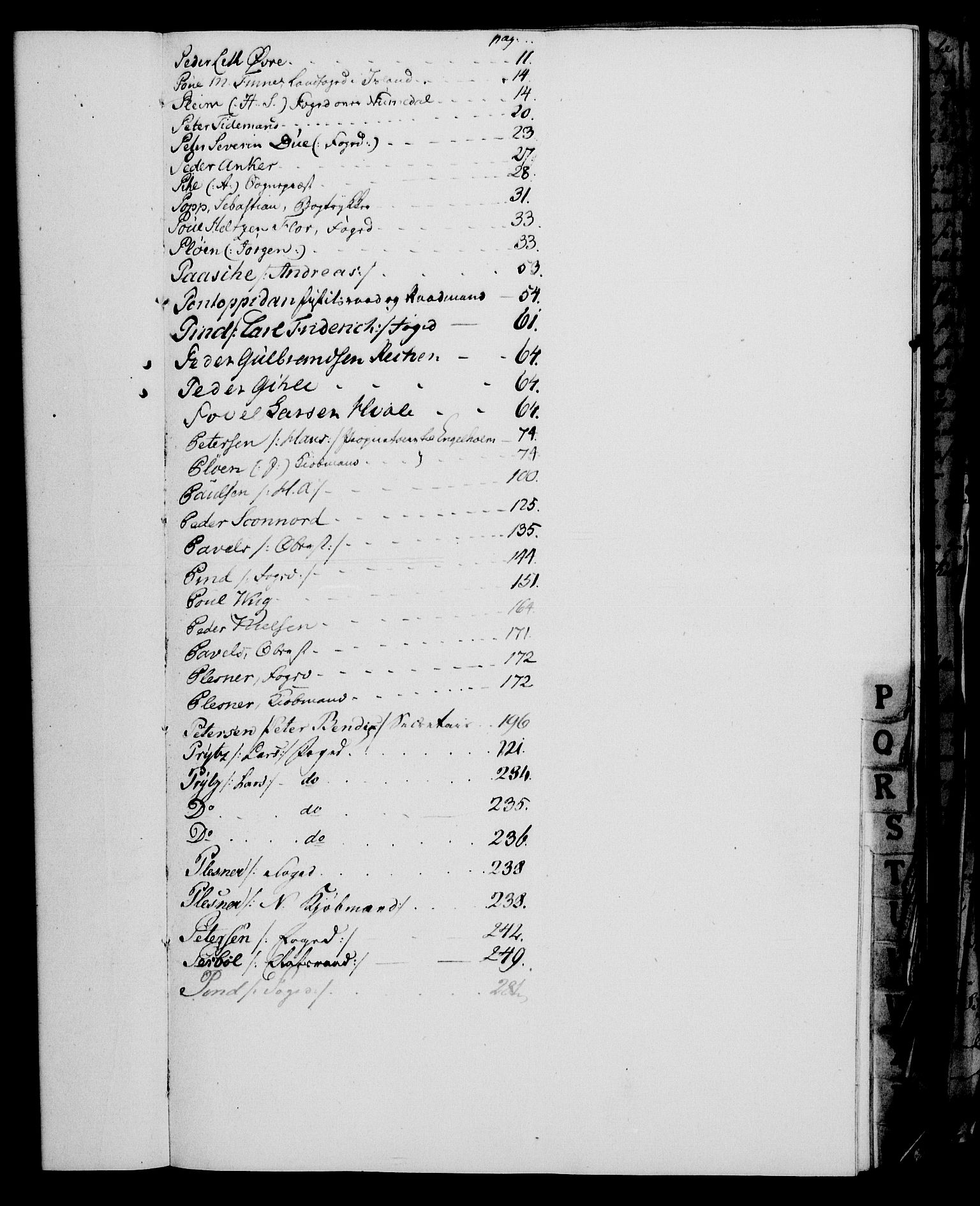 Rentekammeret, Kammerkanselliet, AV/RA-EA-3111/G/Gh/Ghd/L0006: Kausjonsprotokoll med register (merket RK 53.44), 1793-1813